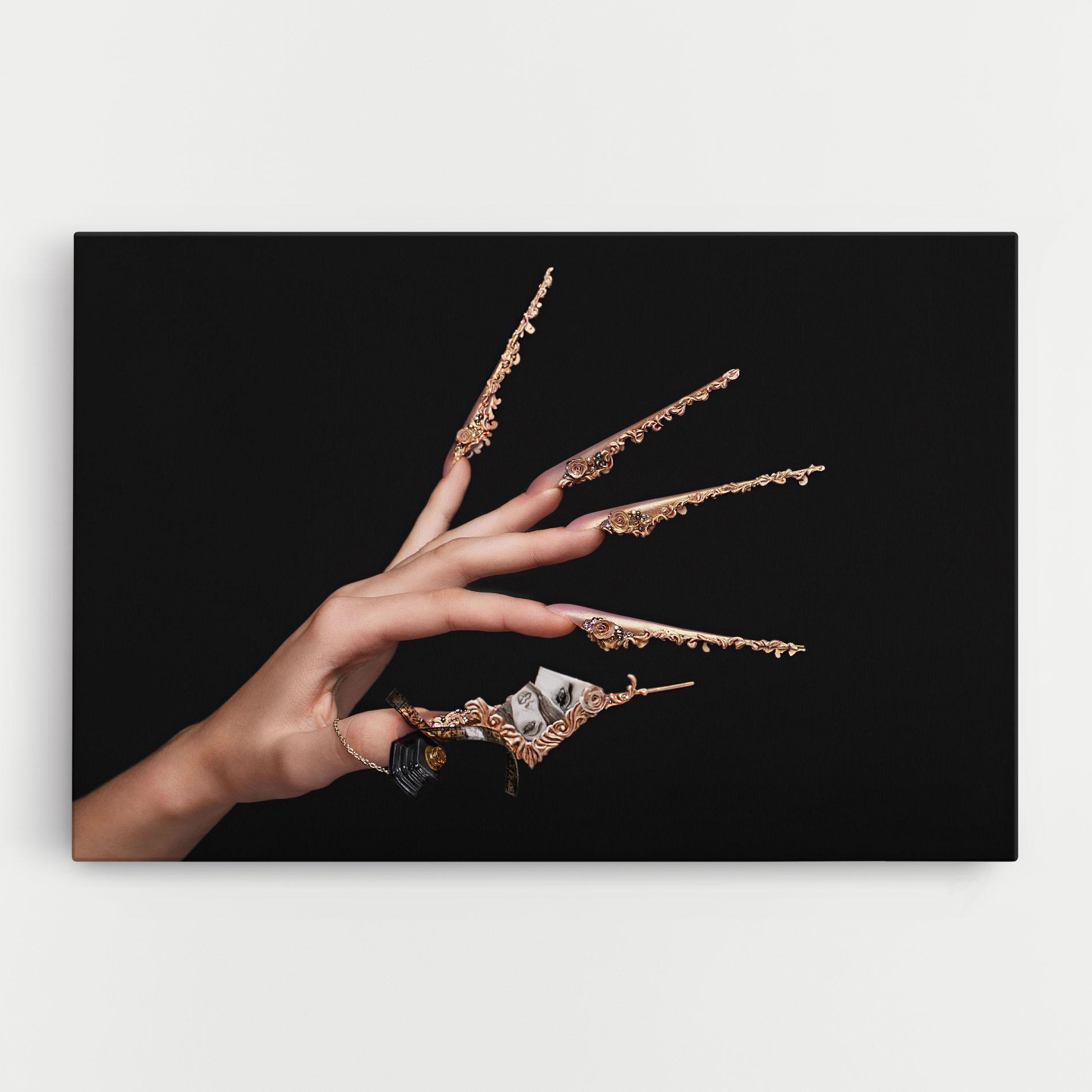 Vászonkép Creative Manicure mockup 0