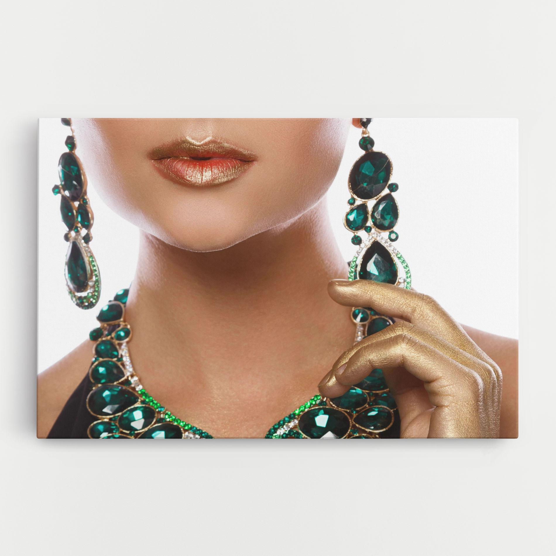 Vászonkép Green Accessory mockup 0