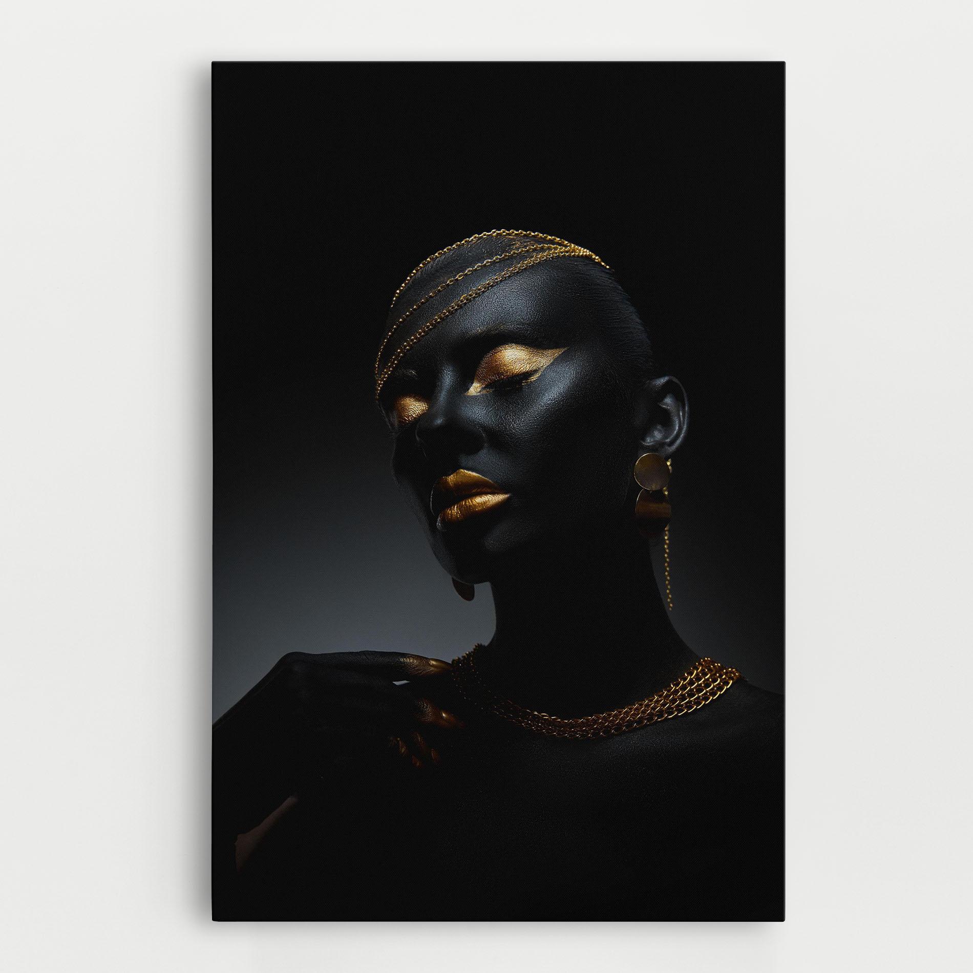 Vászonkép Beauty Gold mockup 0