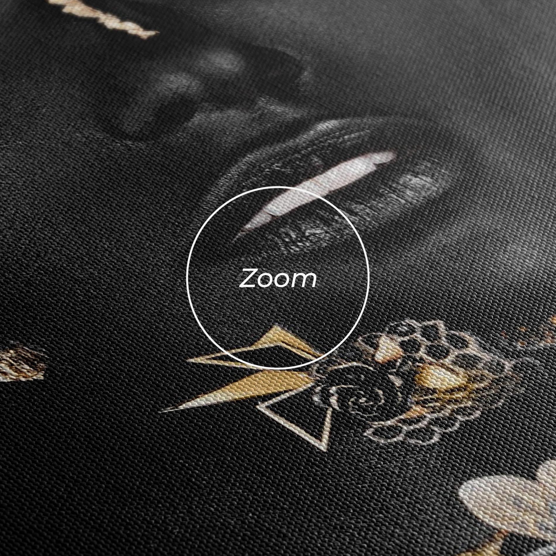 Vászonkép Black Art Makeup mockup 3