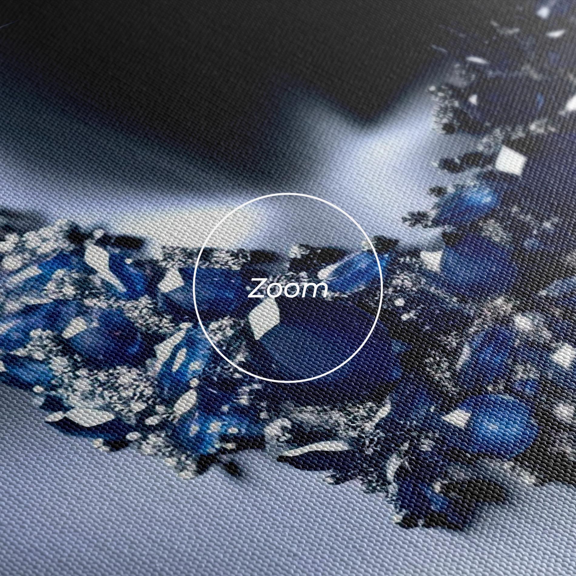 Vászonkép Blue Diamonds Necklace mockup 3