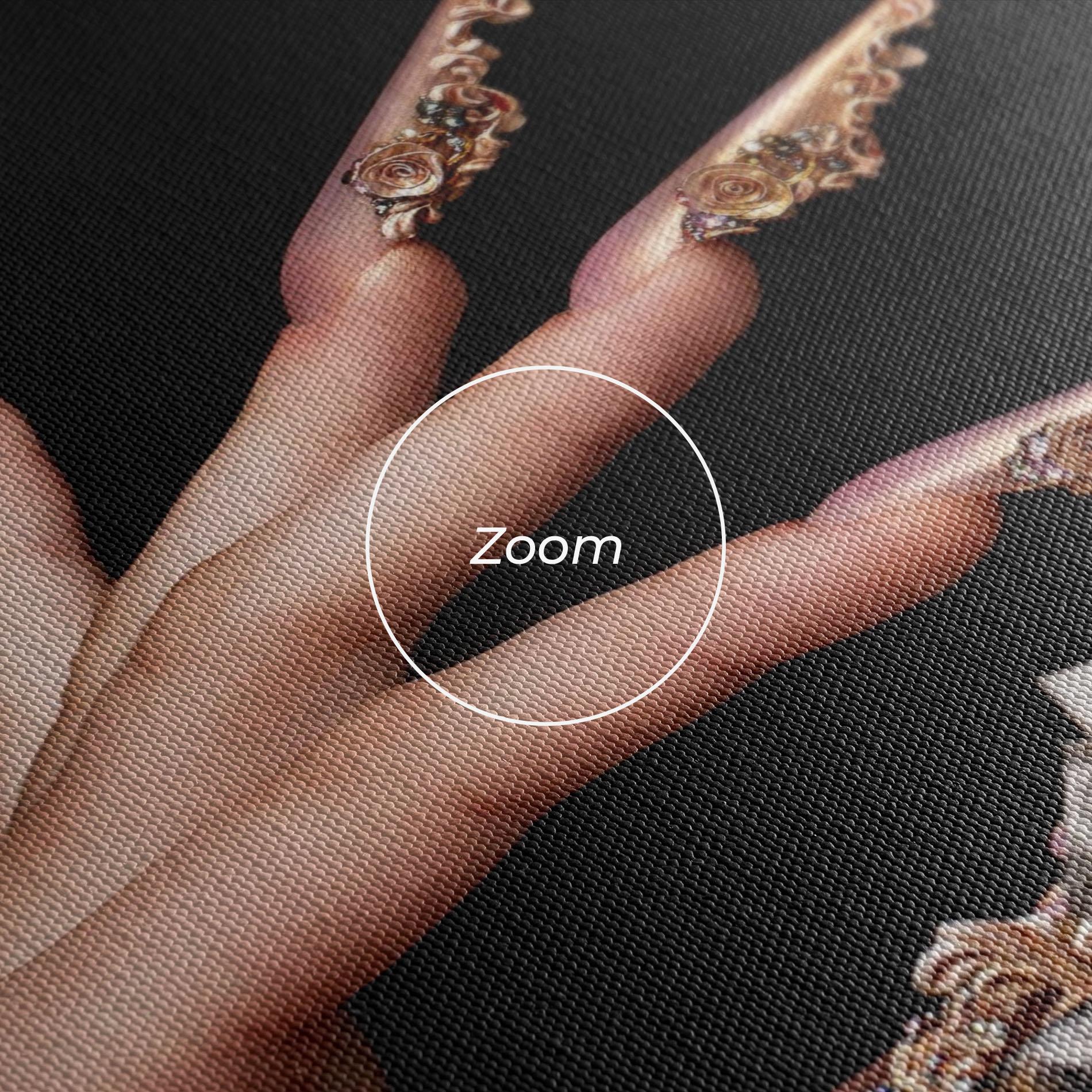 Vászonkép Creative Manicure mockup 3