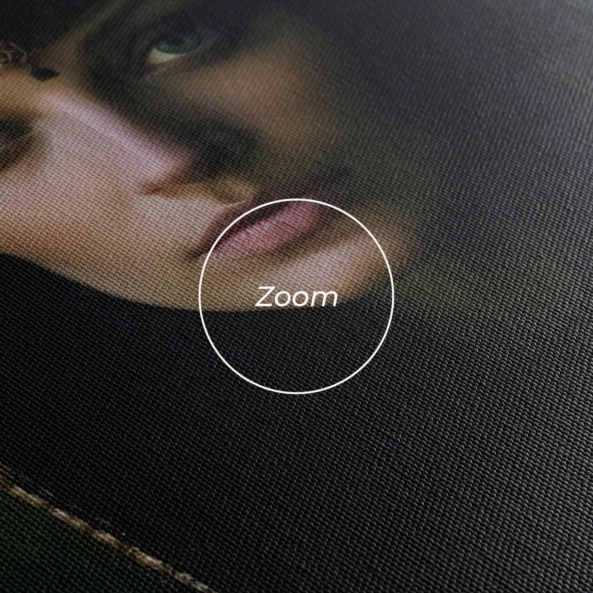 Vászonkép Gold Headpiece mockup 3