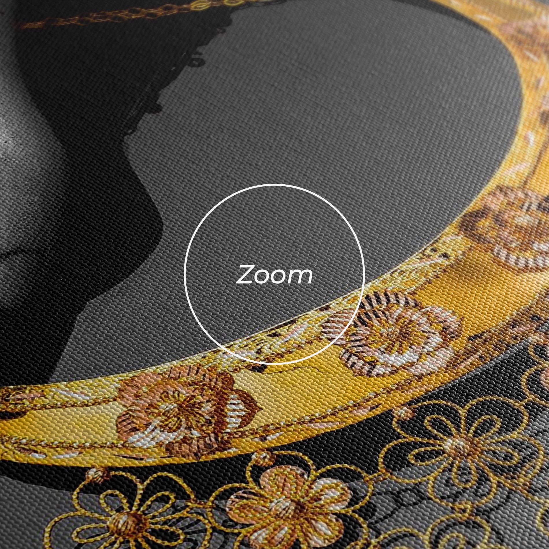 Vászonkép Golden Jewelery Set mockup 3