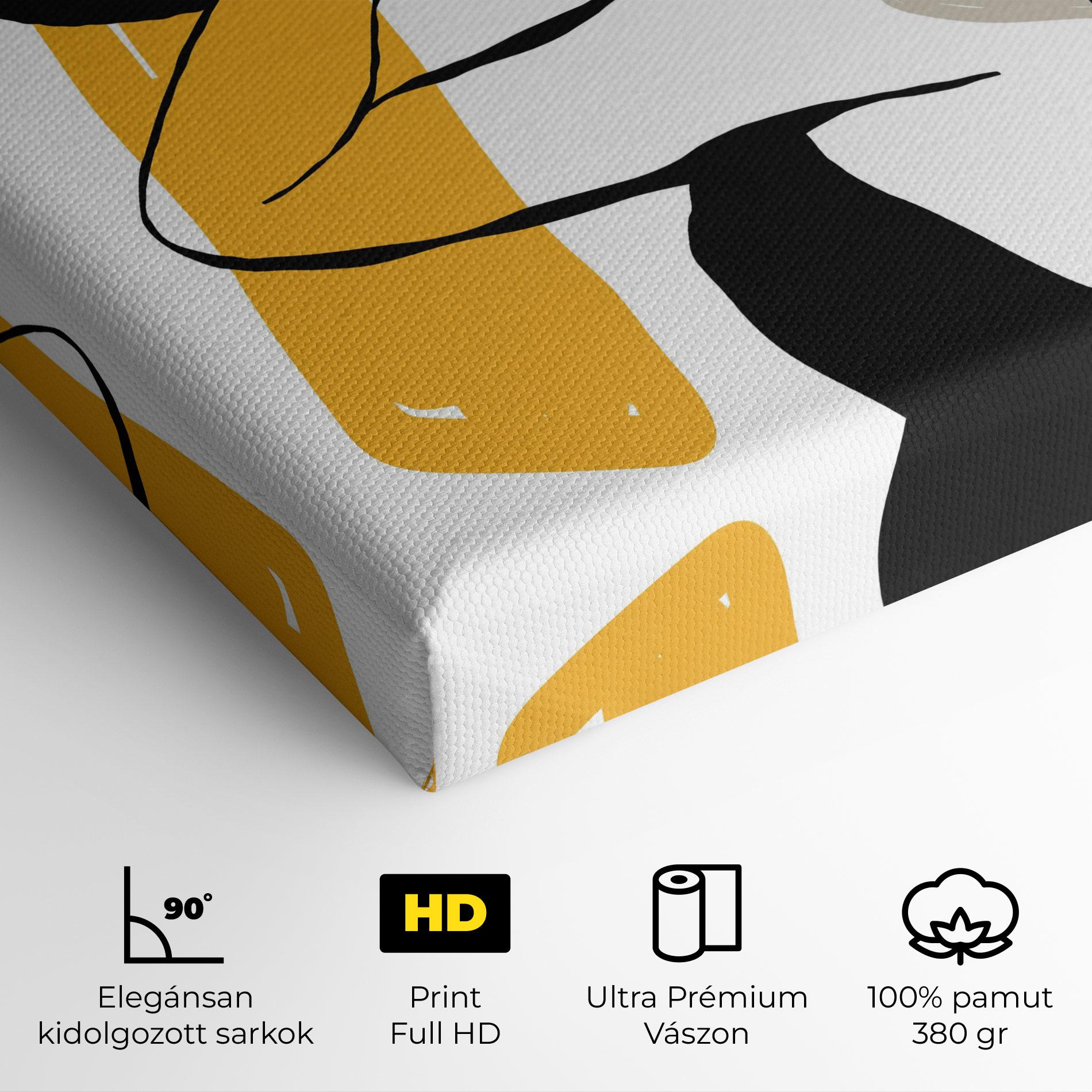 Vászonkép Big Earring mockup 4