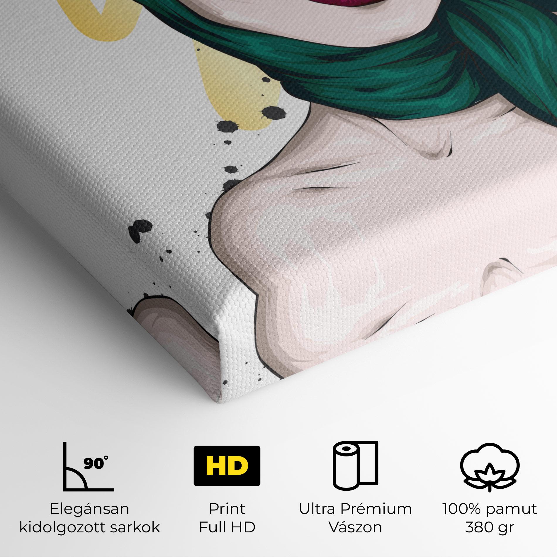 Vászonkép Diva Crown mockup 4