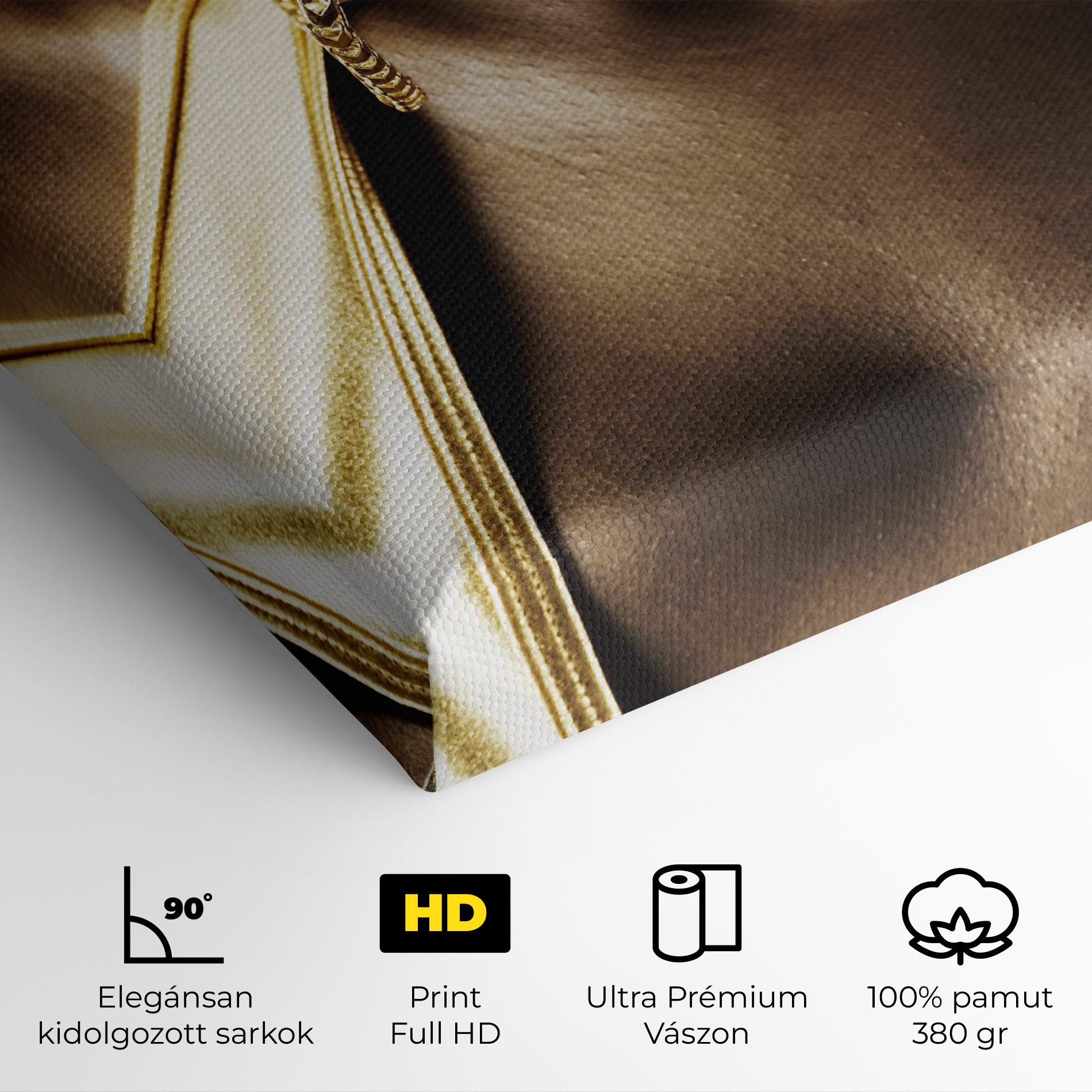 Vászonkép Golden Whistle mockup 4