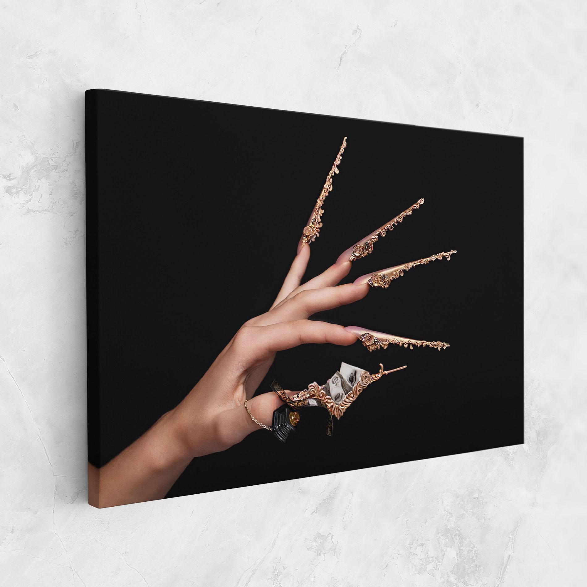 Vászonkép Creative Manicure mockup 1