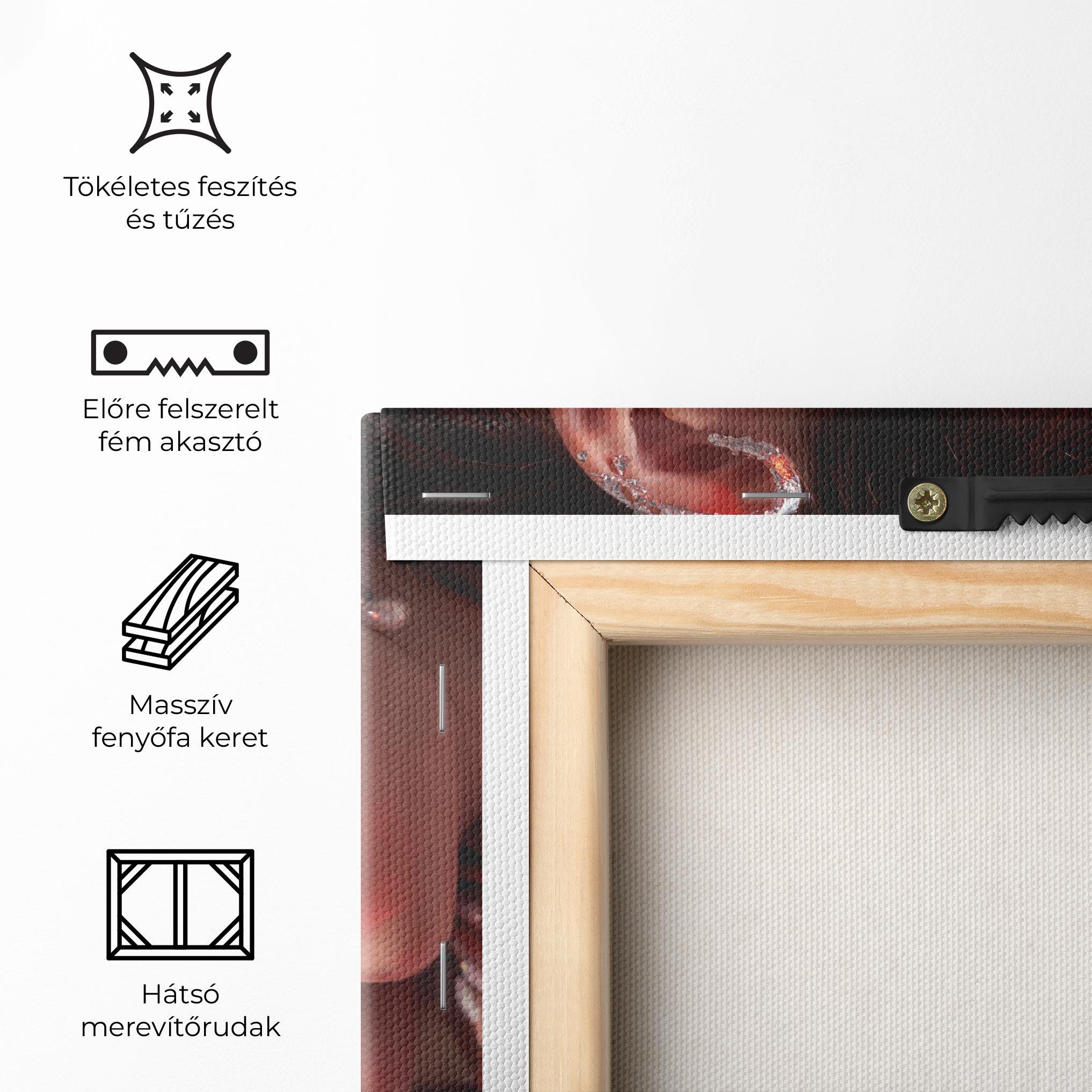 Vászonkép Big Diamond Hand mockup 5