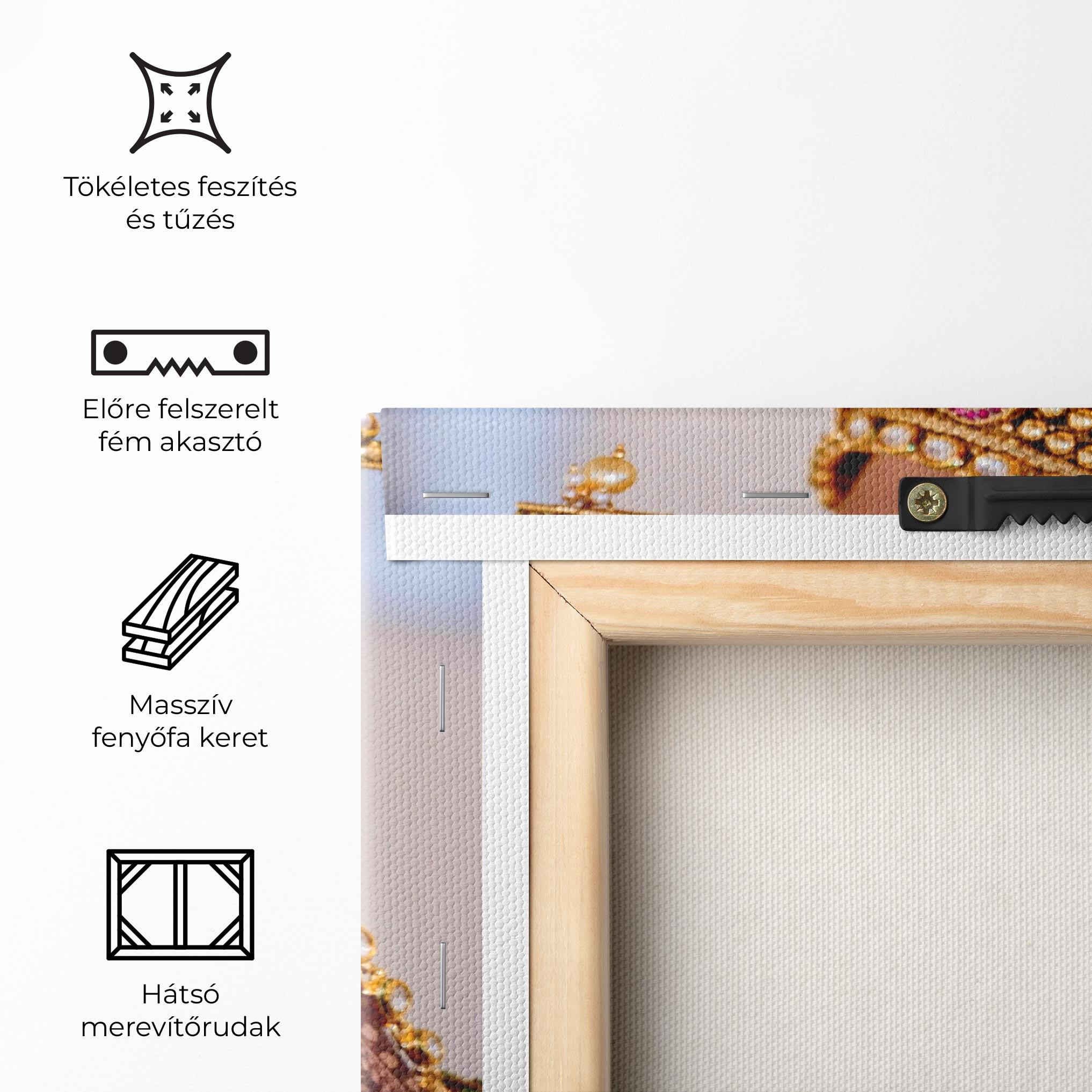 Vászonkép Gold Beautiful Jewelry mockup 5