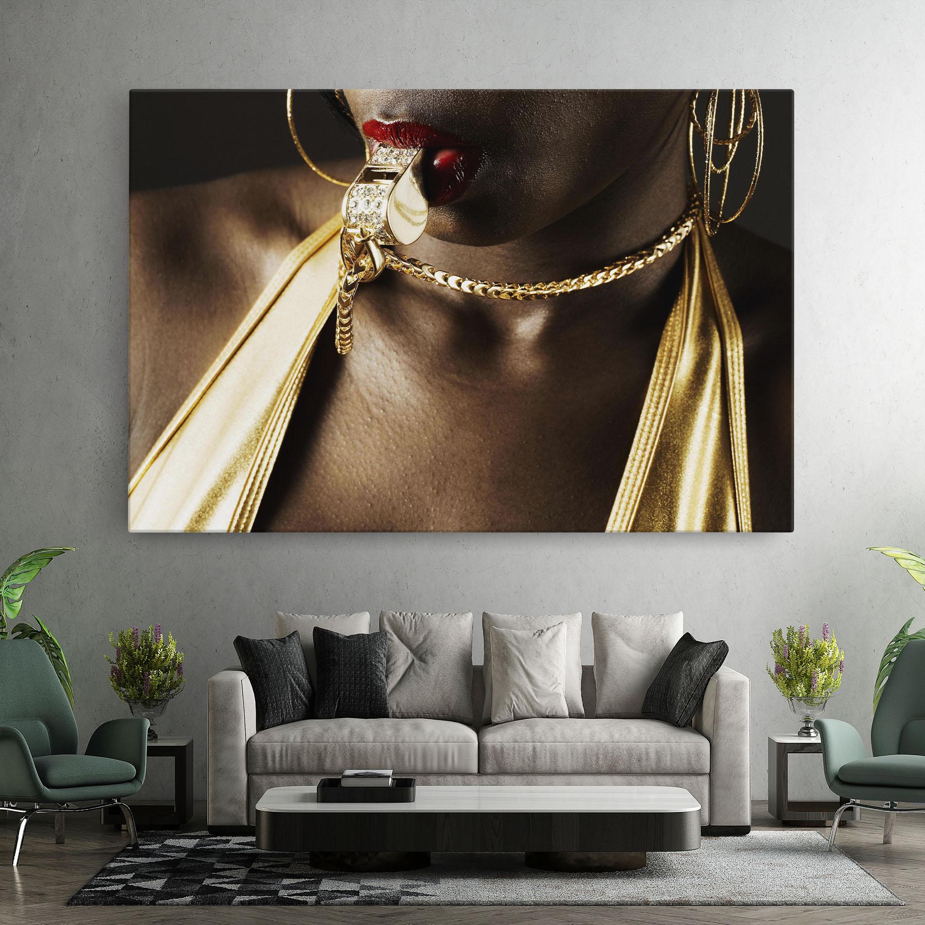 Vászonkép Golden Whistle mockup 7