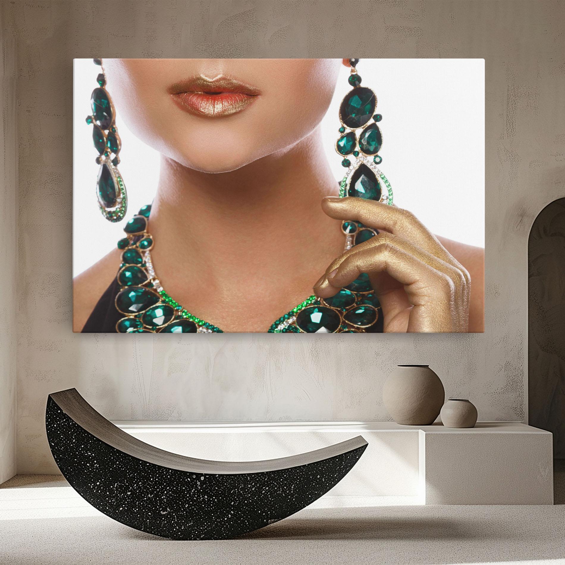 Vászonkép Green Accessory mockup 8