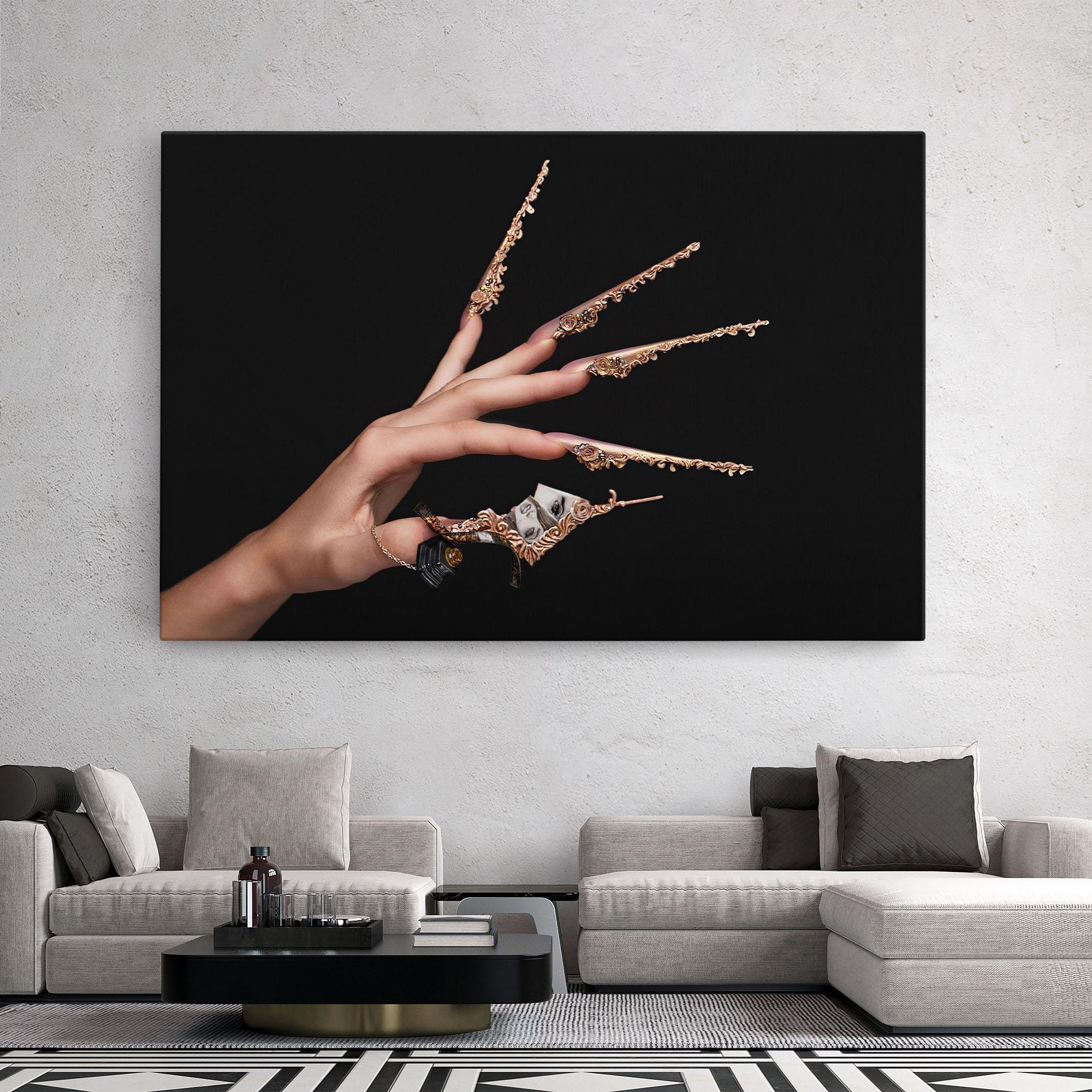 Vászonkép Creative Manicure mockup 2