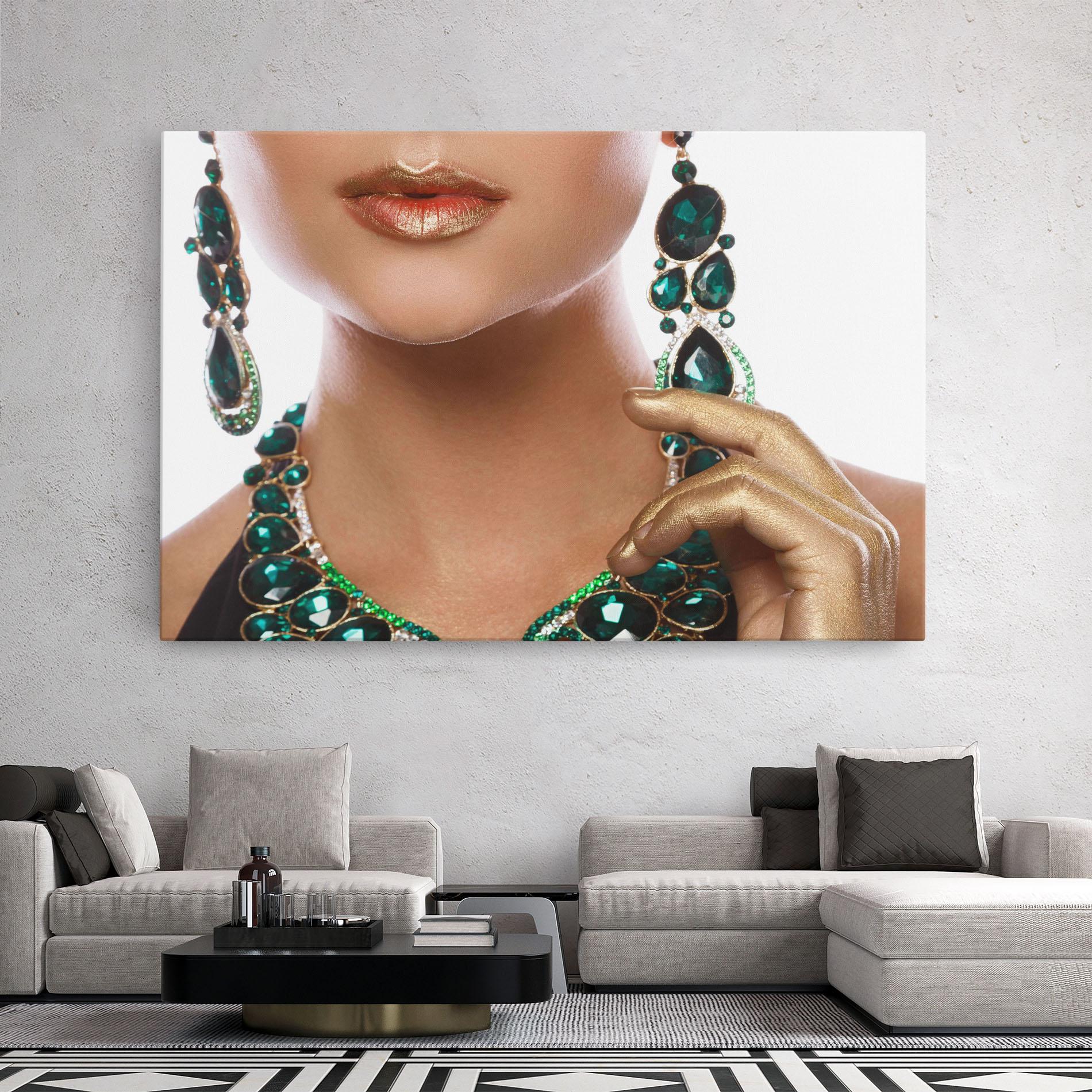 Vászonkép Green Accessory mockup 2