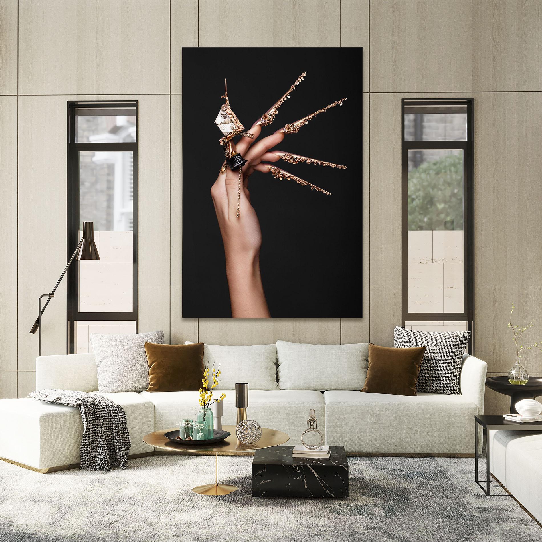 Vászonkép Creative Design Nails mockup 2