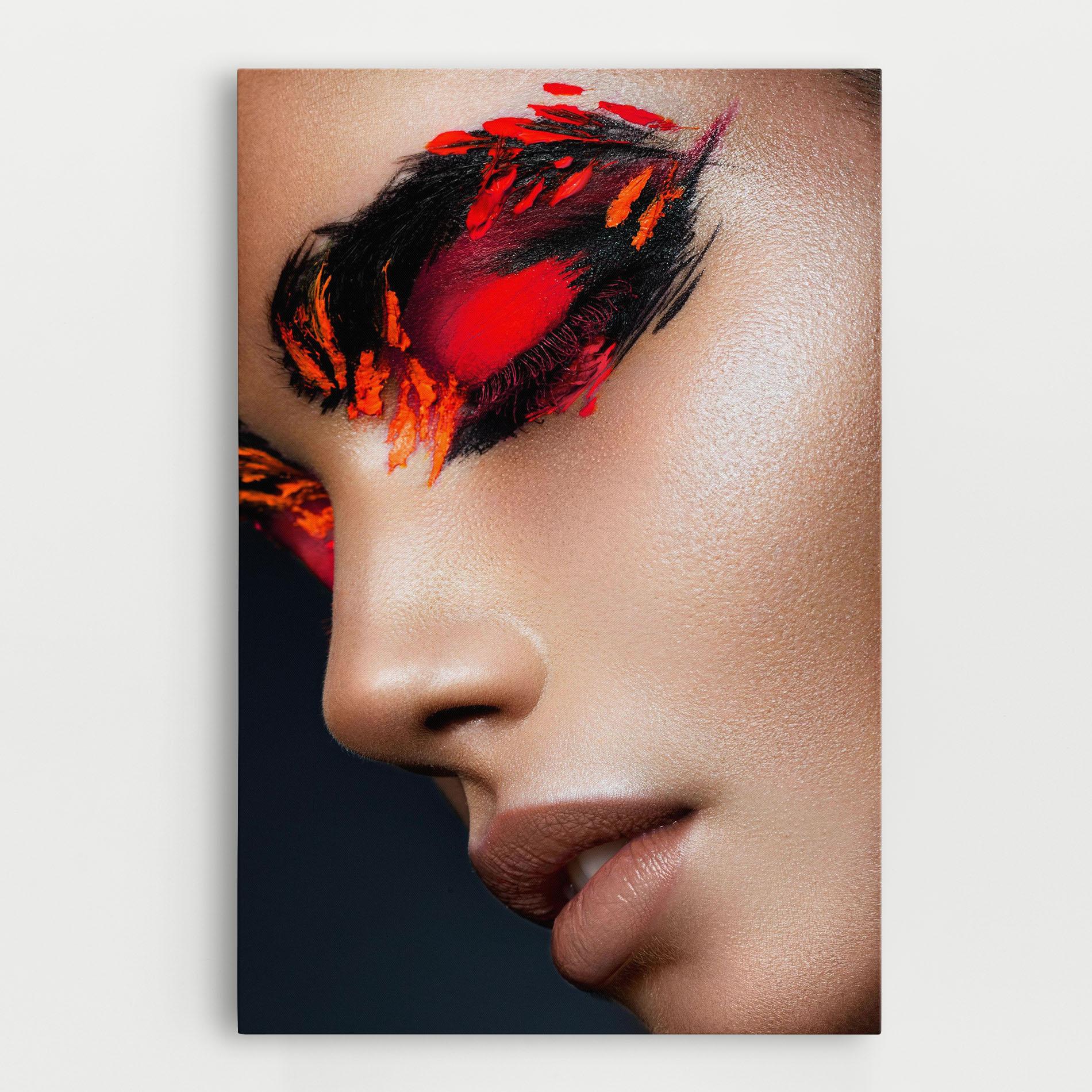 Vászonkép Fire Make Up mockup 0
