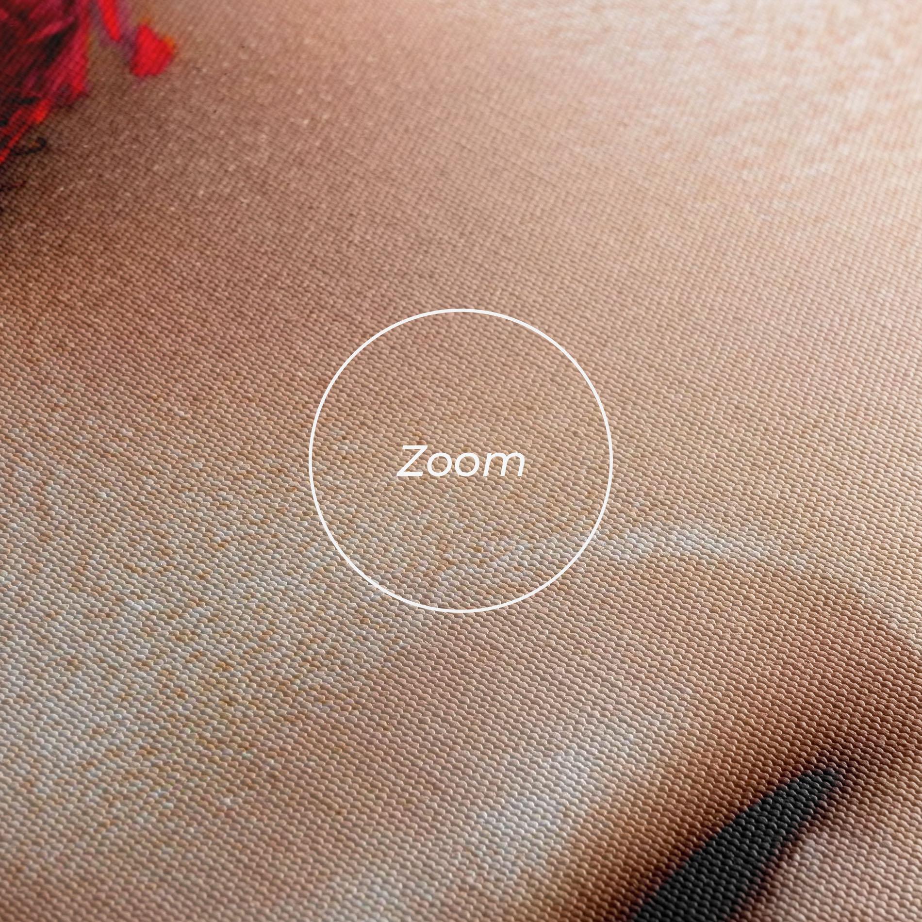 Vászonkép Fire Make Up mockup 3