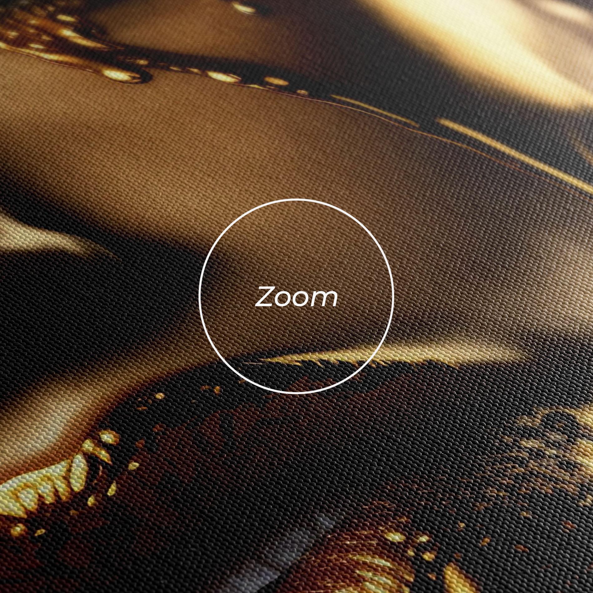 Vászonkép Gold Dripping Makeup mockup 3