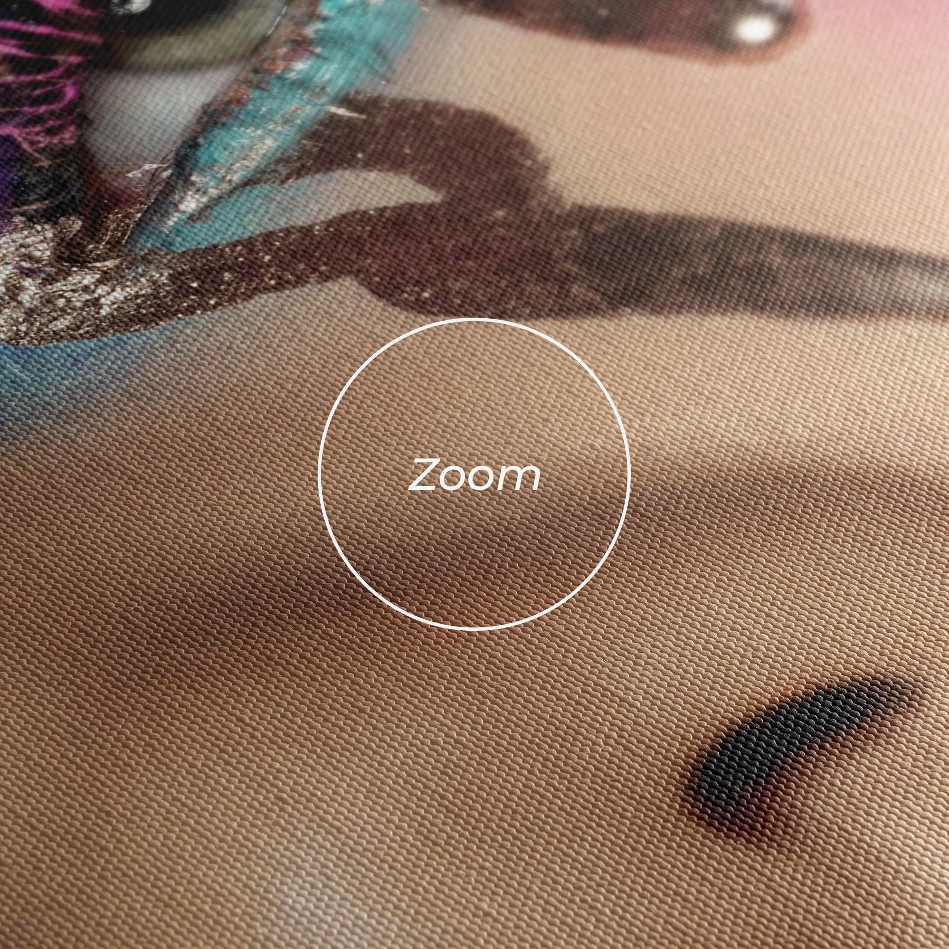 Vászonkép Pretty Pink Eyelashes mockup 3