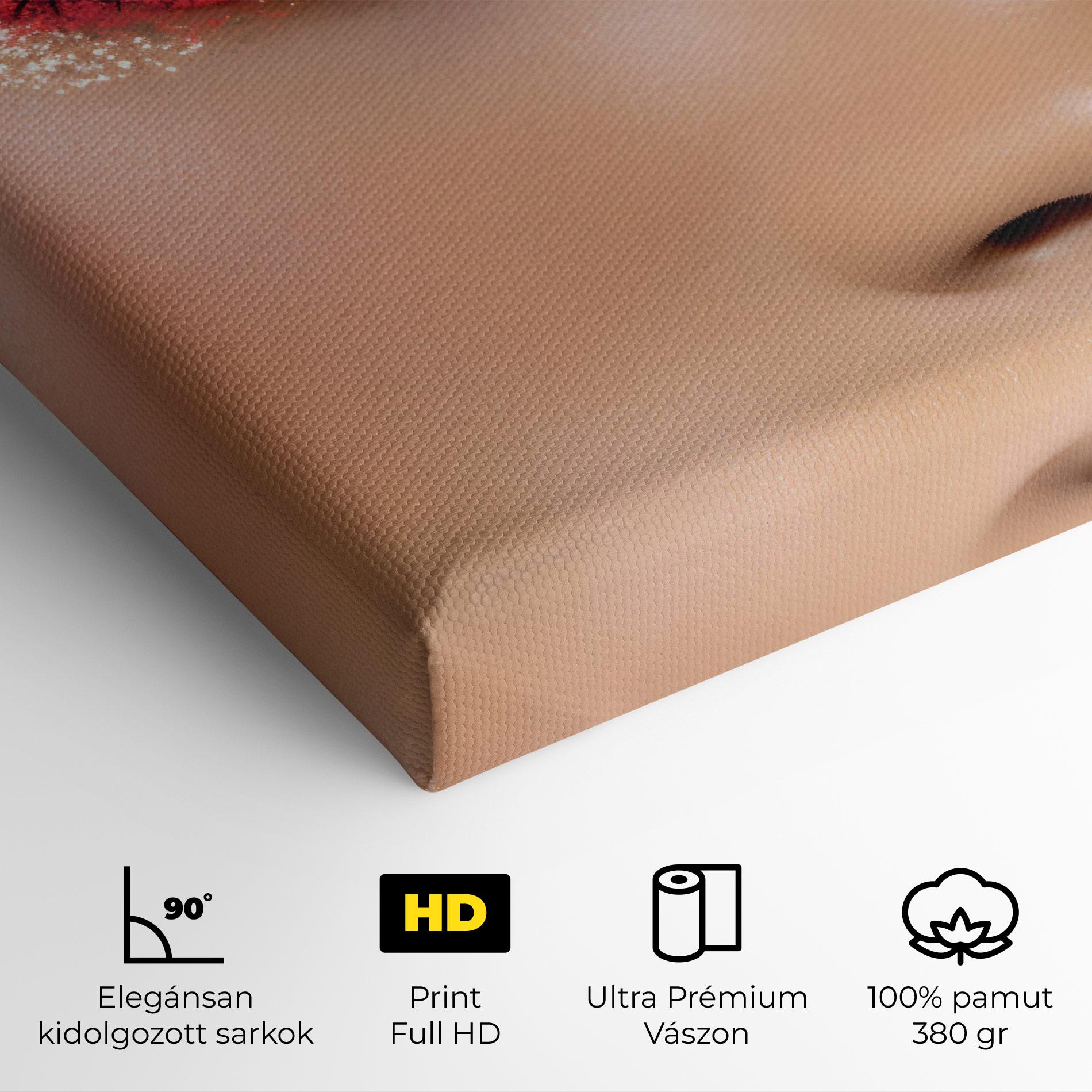 Vászonkép Feminine Makeup Model mockup 4