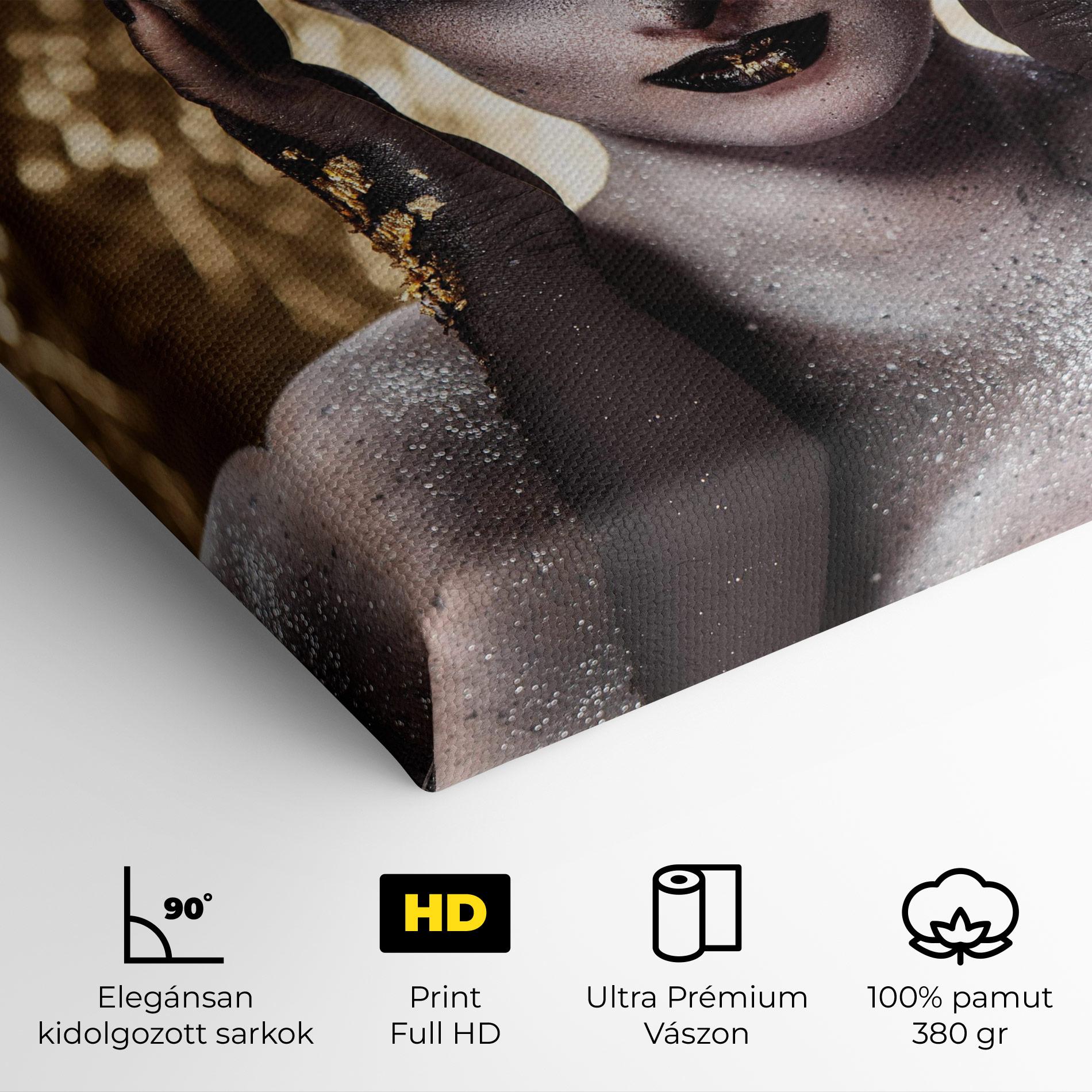 Vászonkép Glitter Artistic Makeup mockup 4