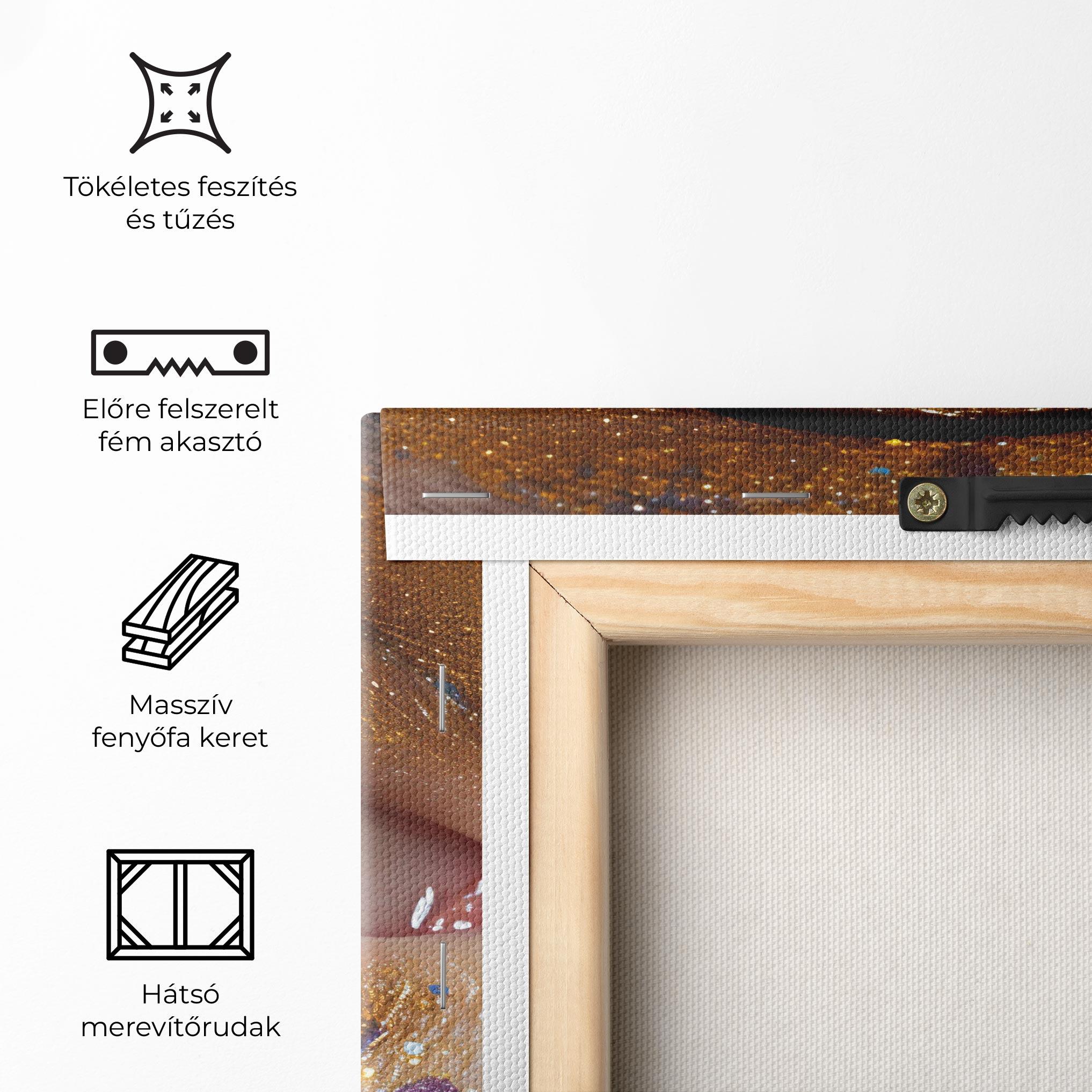 Vászonkép Blue Eye Make Up mockup 5