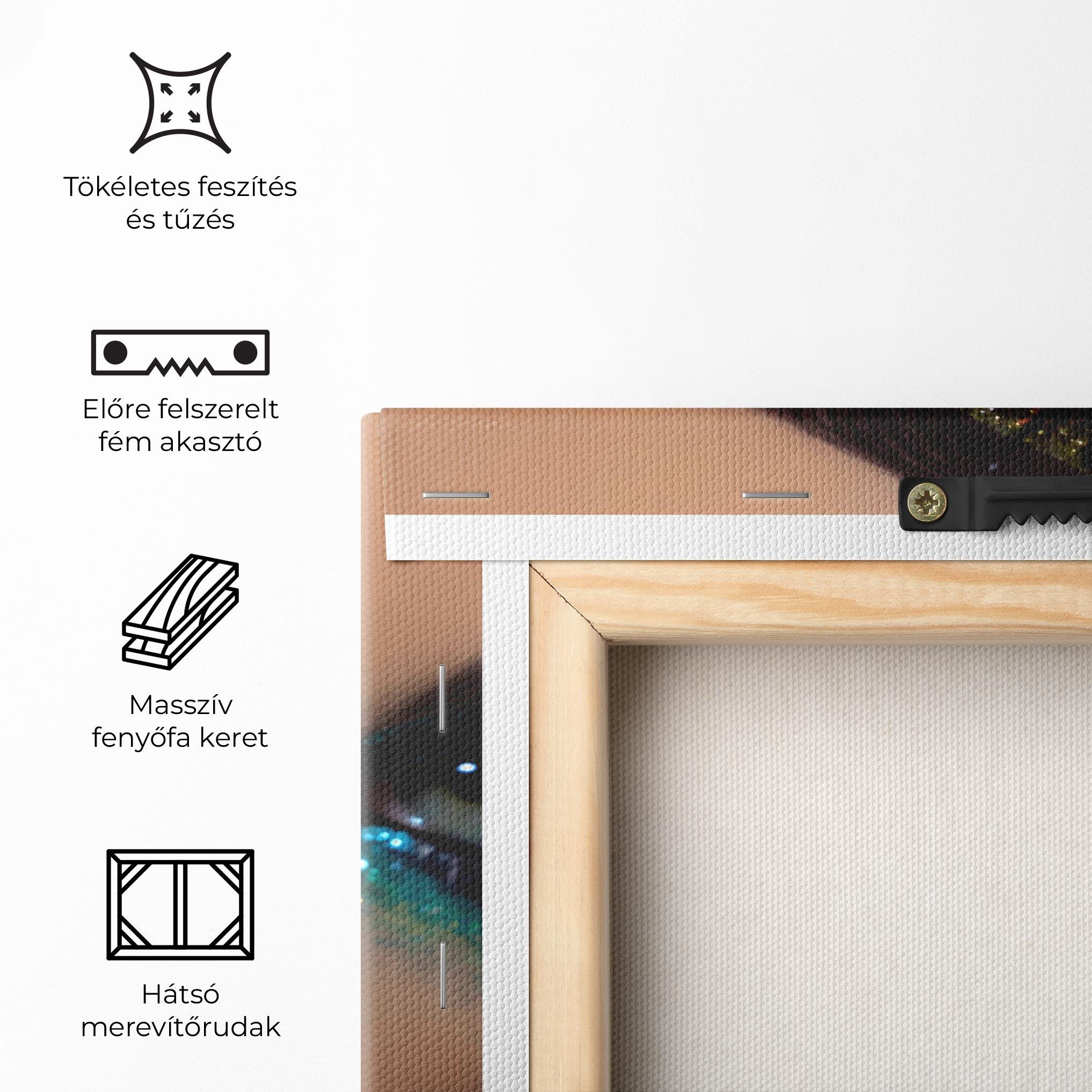 Vászonkép Feminine Makeup Model mockup 5