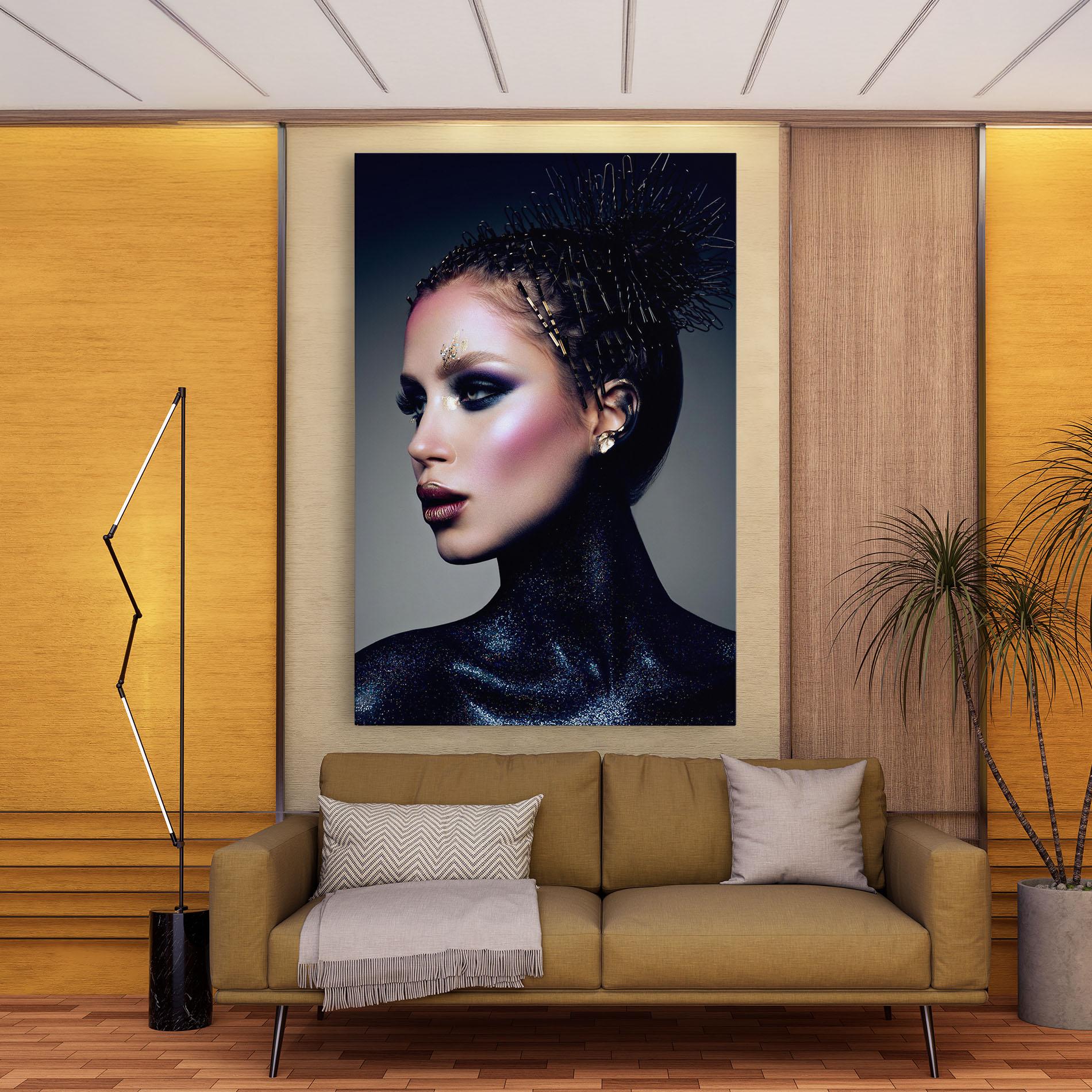 Vászonkép Galaxy Neck mockup 9