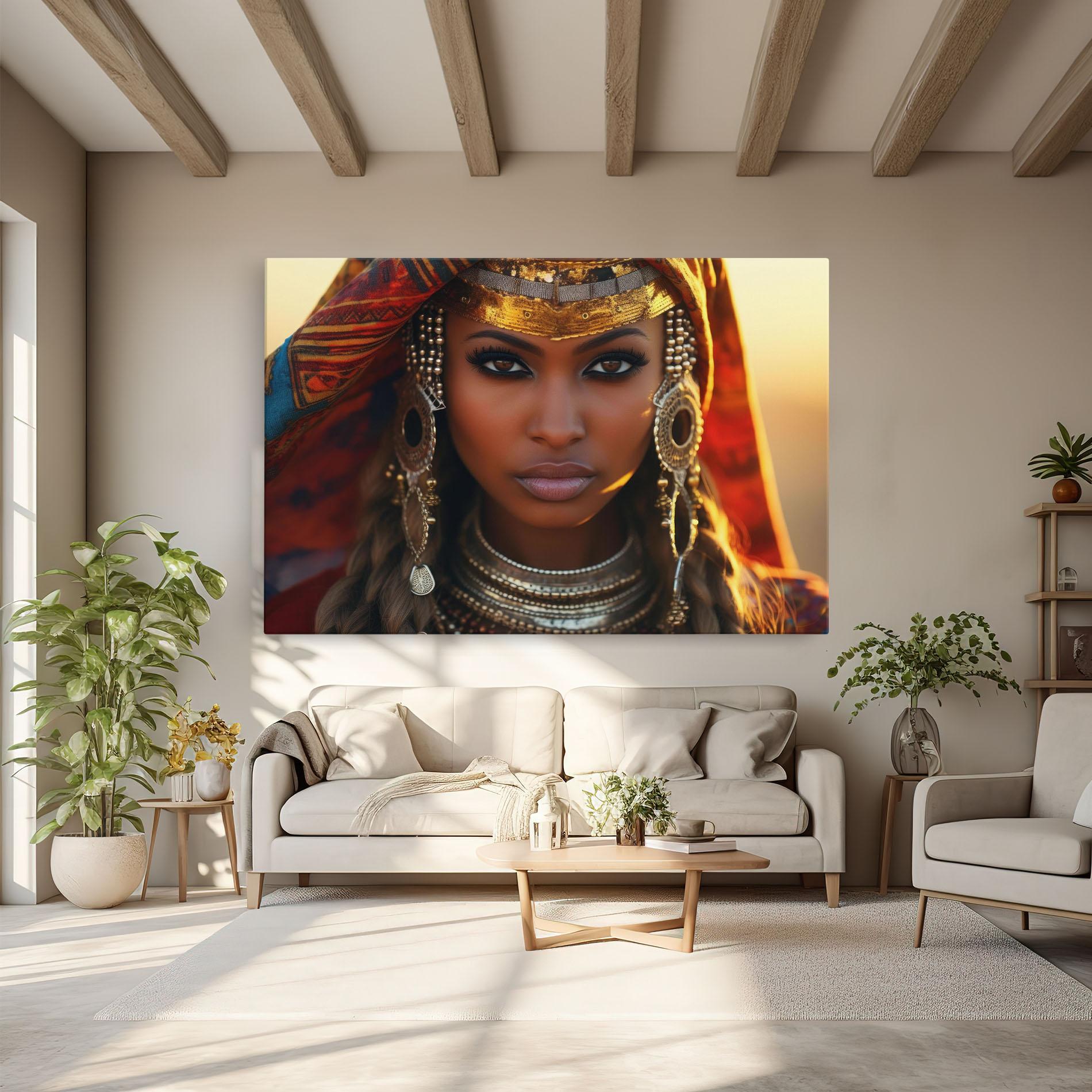 Vászonkép Unique Smokey Eyes mockup 6