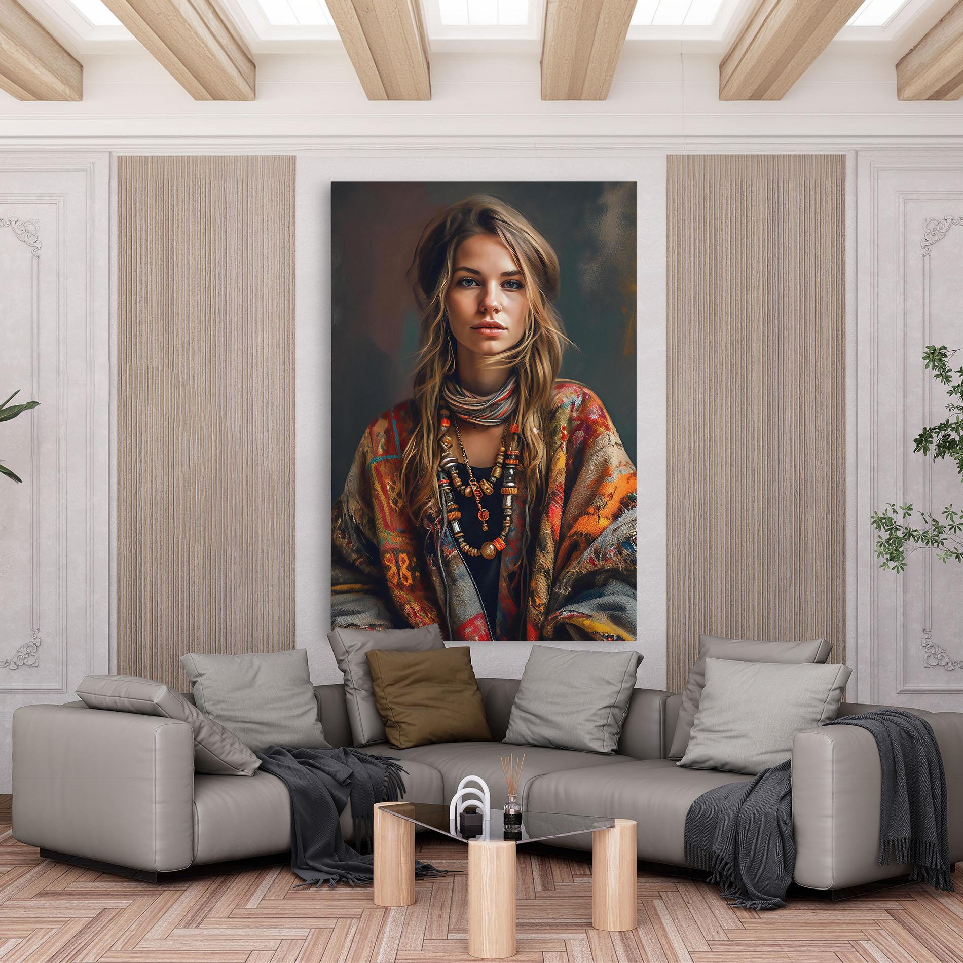 Vászonkép Woolen Sweater mockup 6