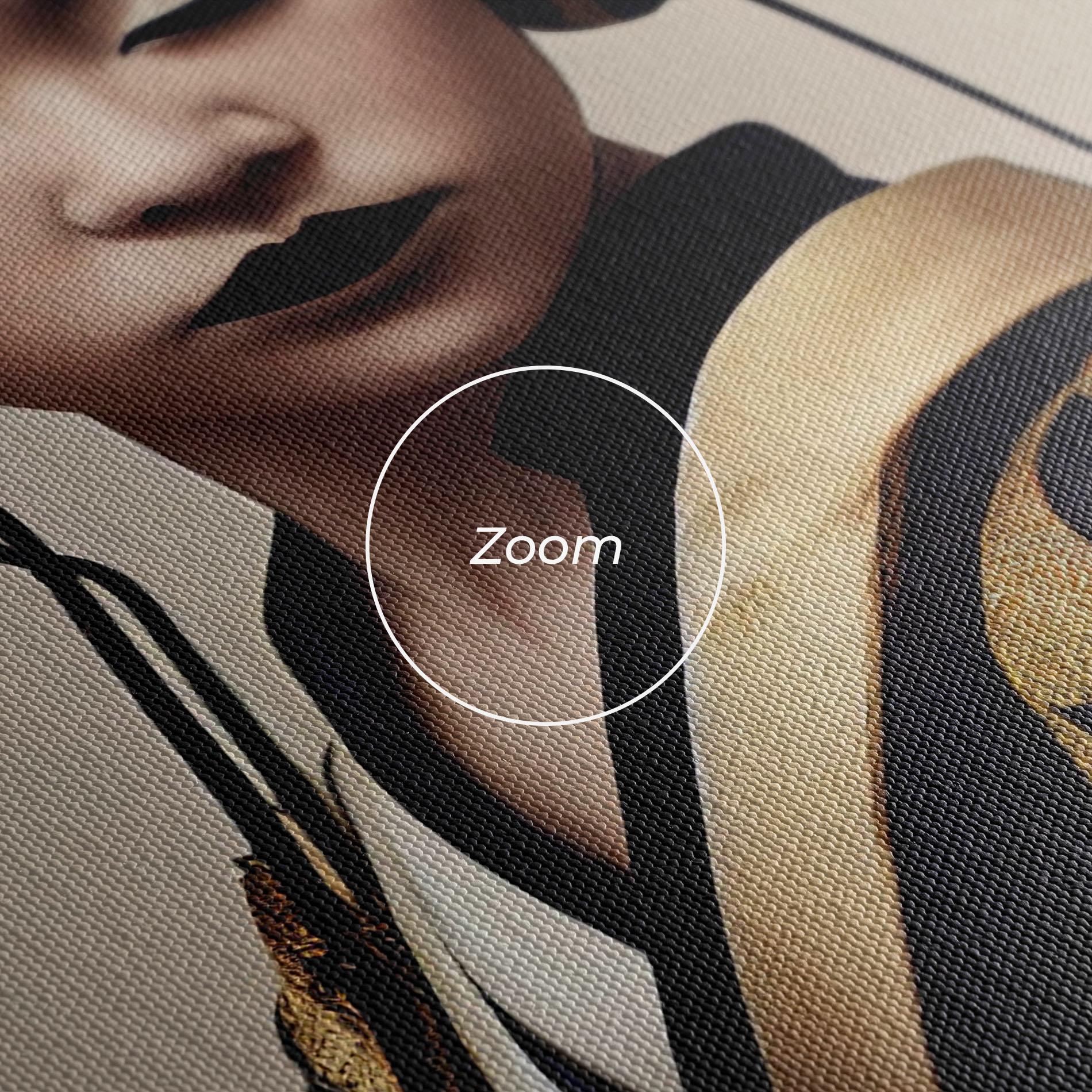 Vászonkép Kimono Headphones mockup 3