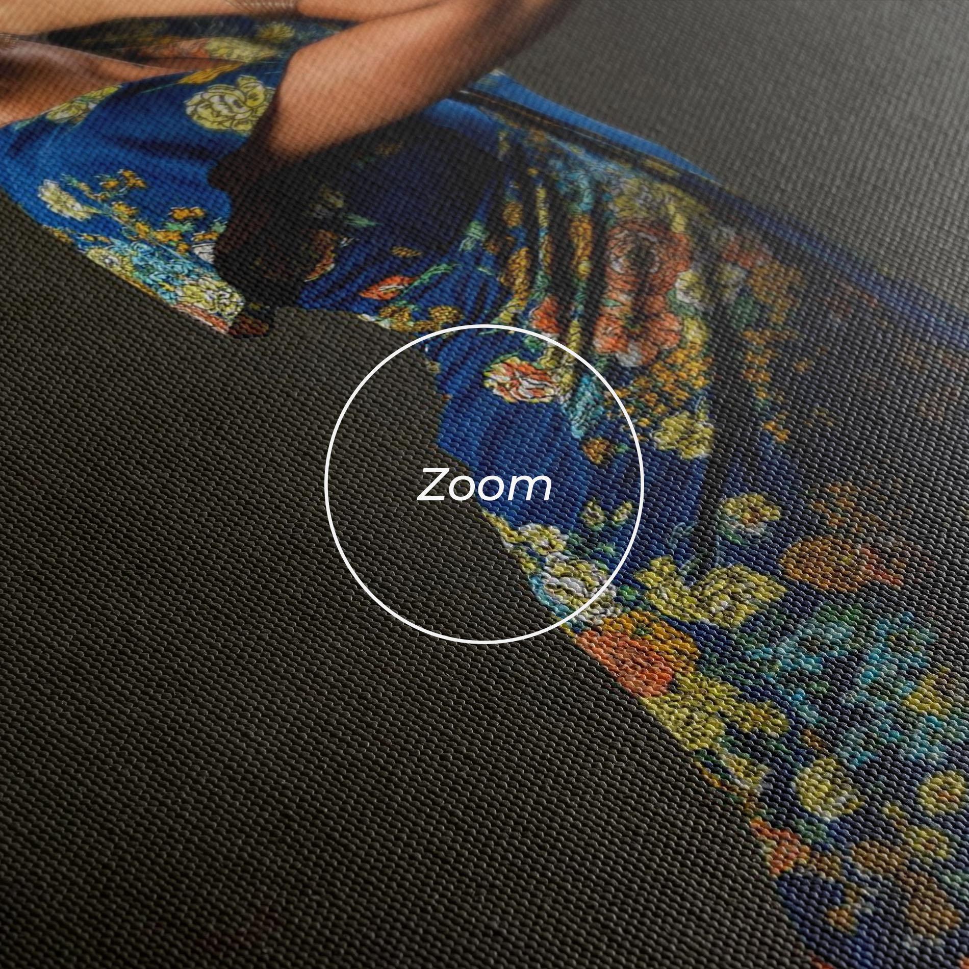 Vászonkép Sugar Skull Face mockup 3