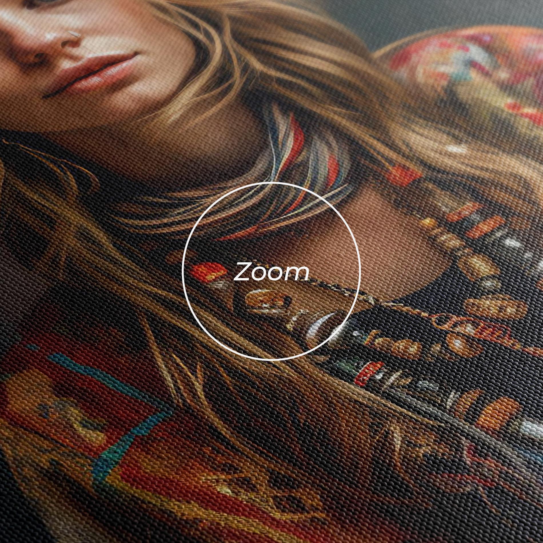 Vászonkép Woolen Sweater mockup 3