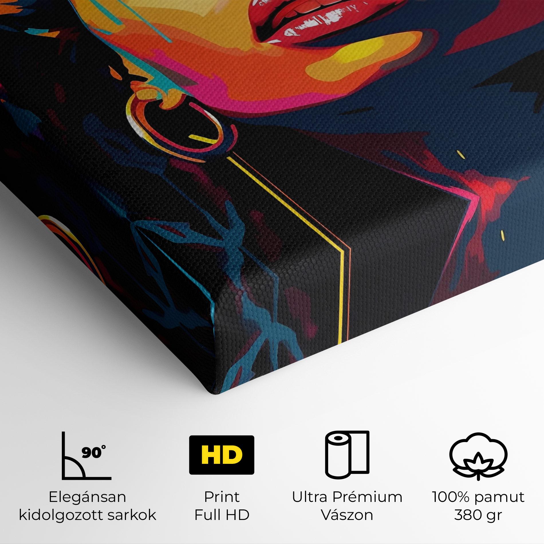 Vászonkép Beautiful African Art mockup 4