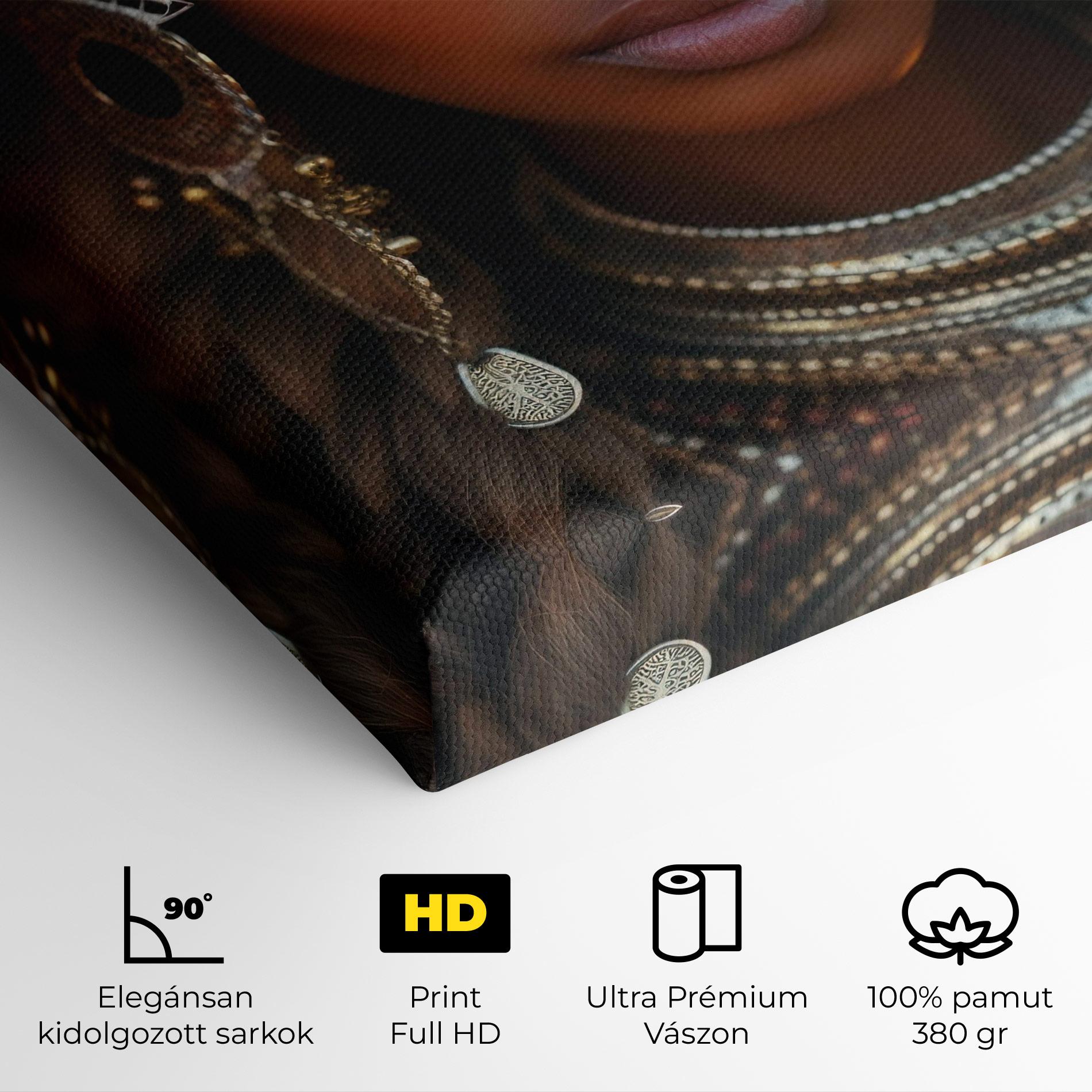 Vászonkép Unique Smokey Eyes mockup 4