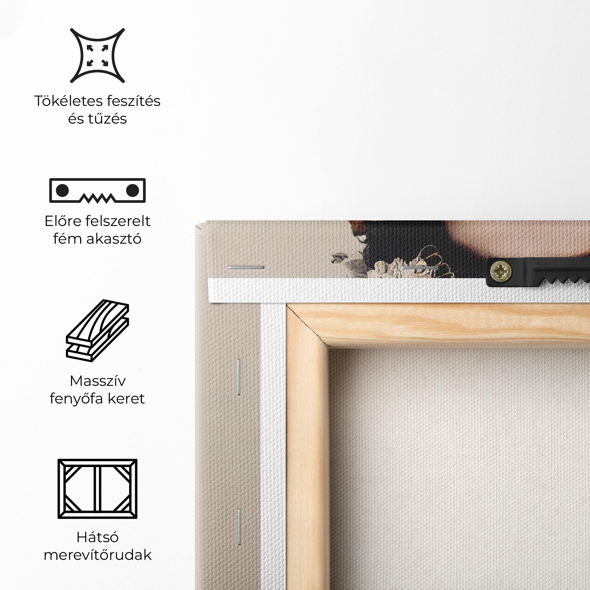 Vászonkép Kimono Headphones mockup 5