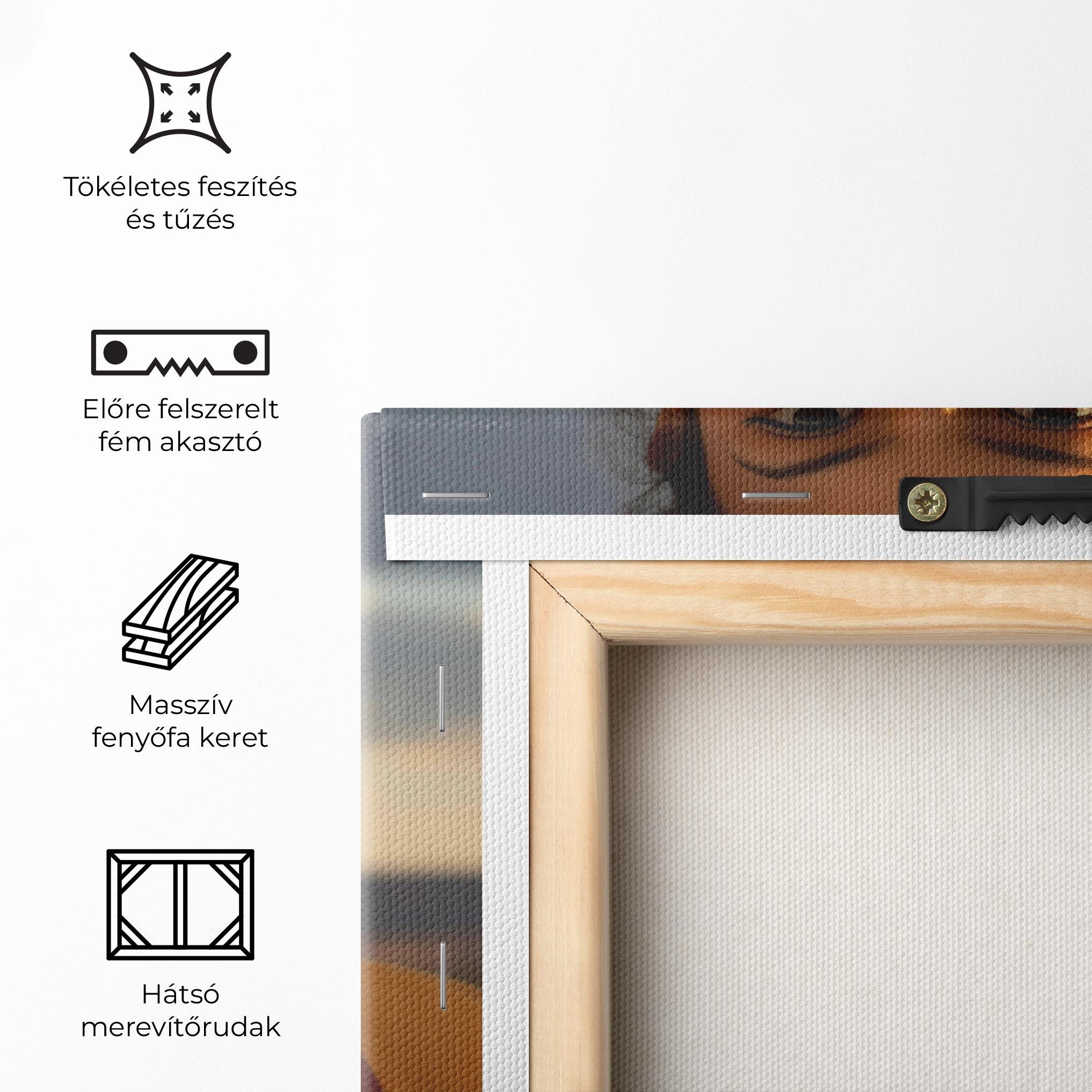 Vászonkép Native American Desert mockup 5