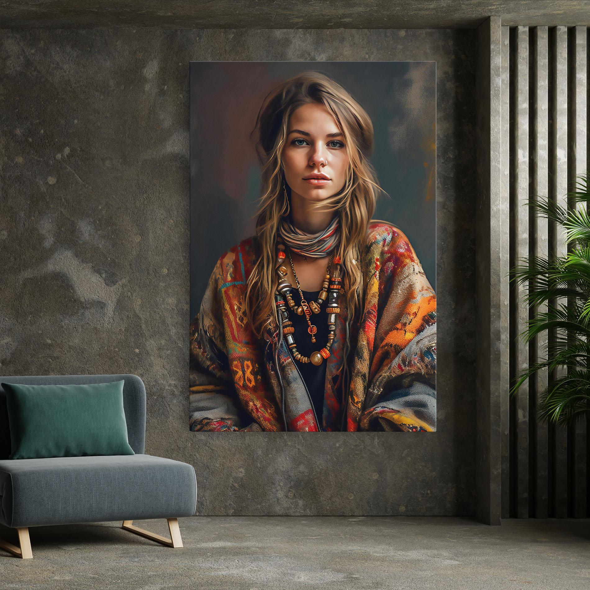 Vászonkép Woolen Sweater mockup 7