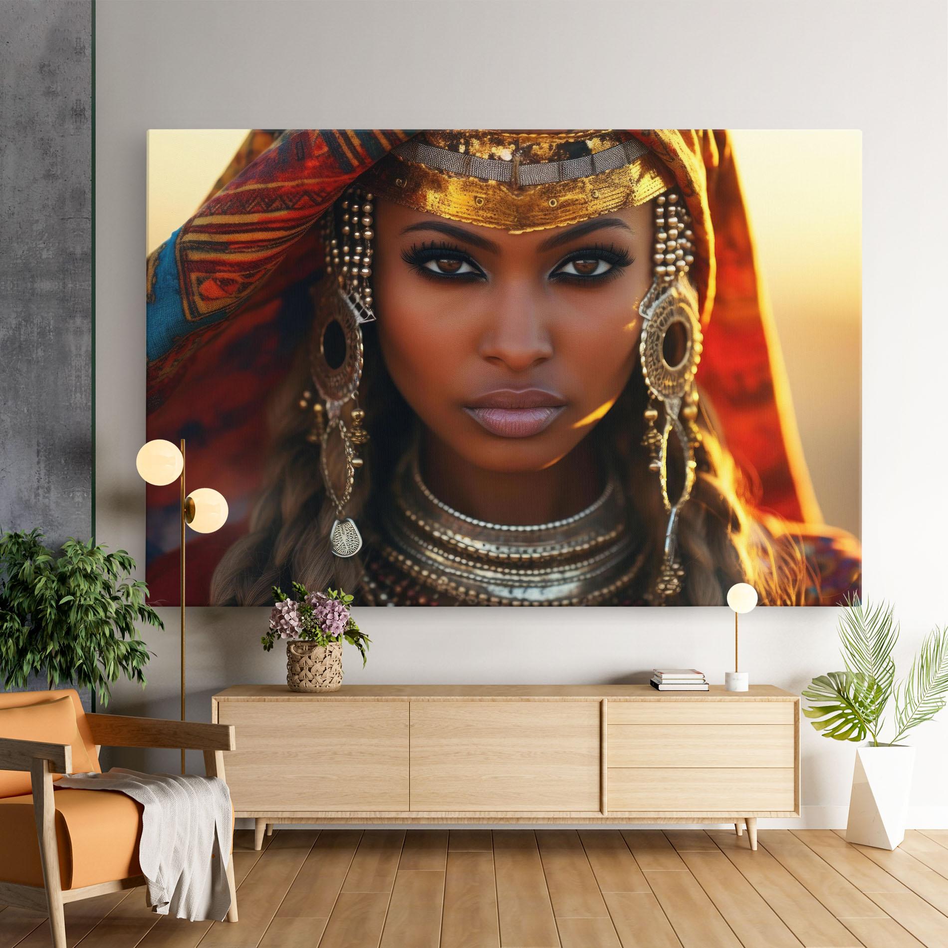 Vászonkép Unique Smokey Eyes mockup 9