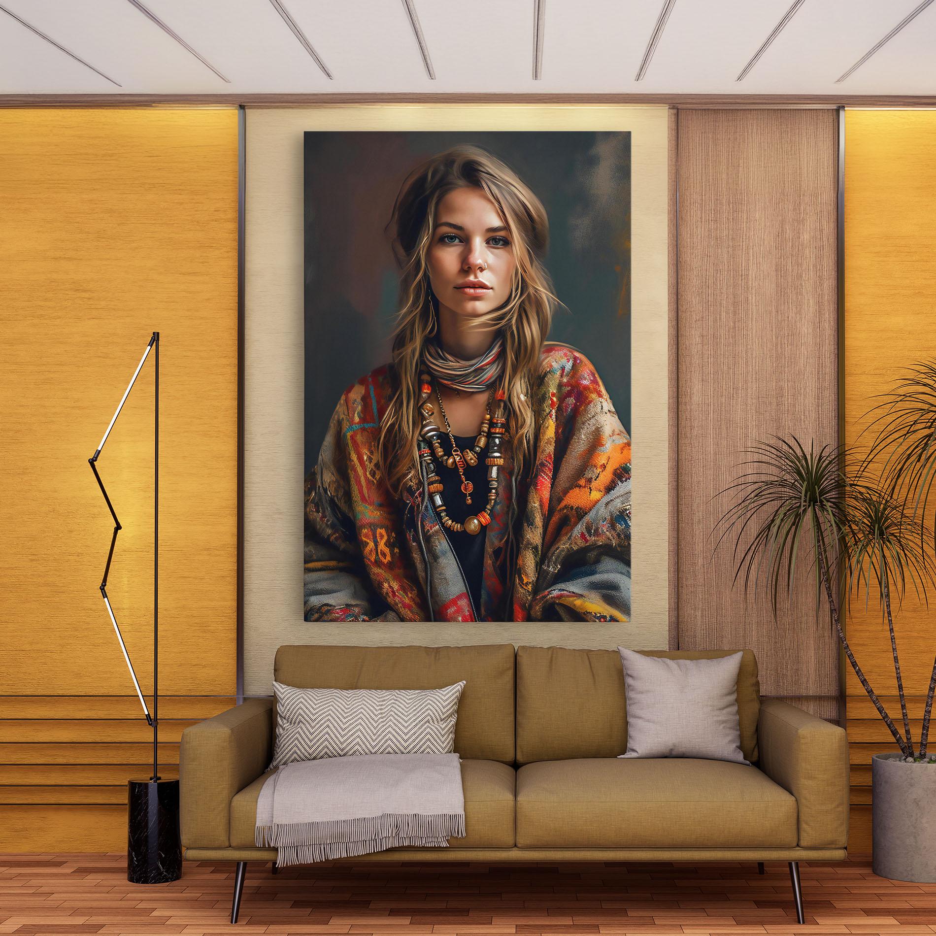 Vászonkép Woolen Sweater mockup 9