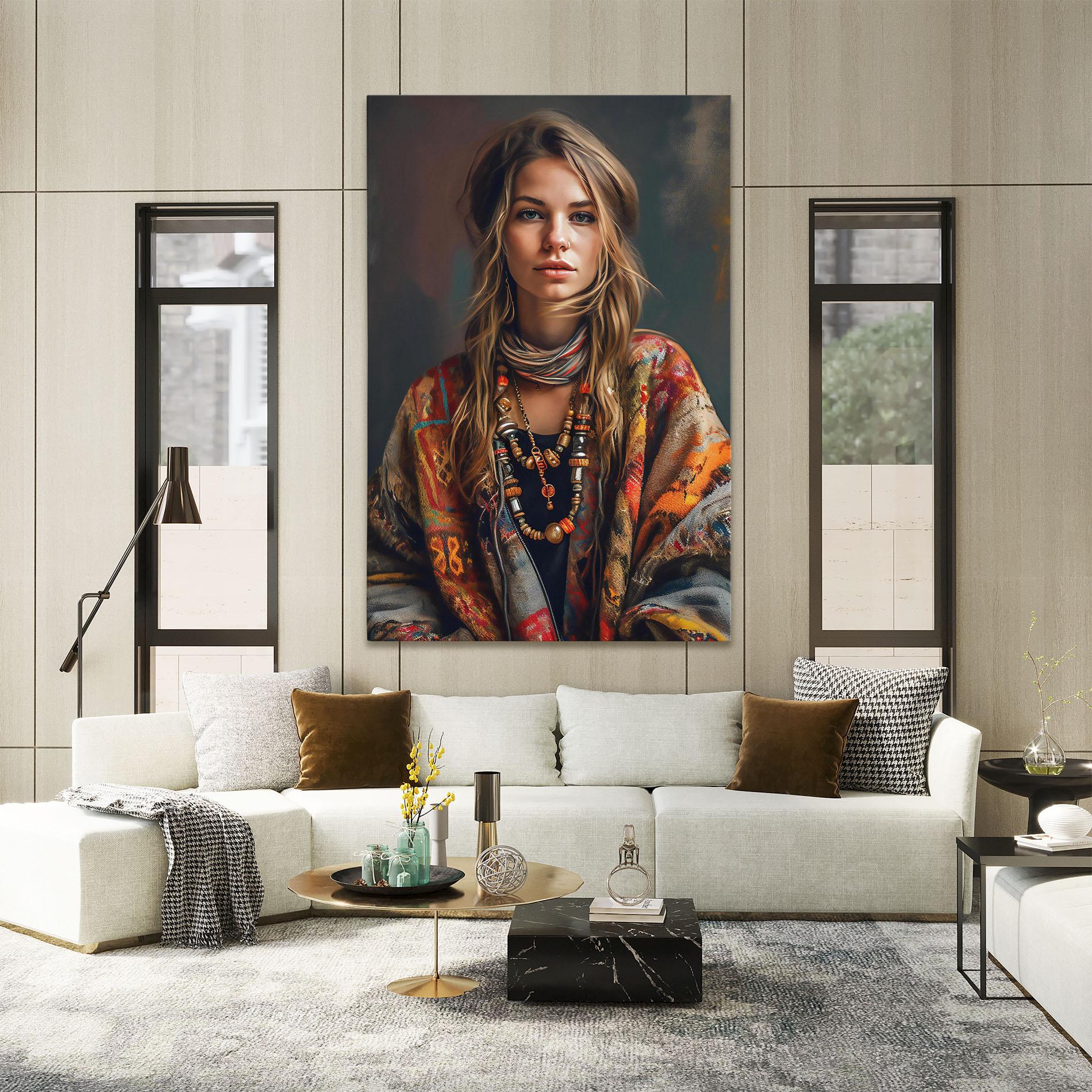 Vászonkép Woolen Sweater mockup 2