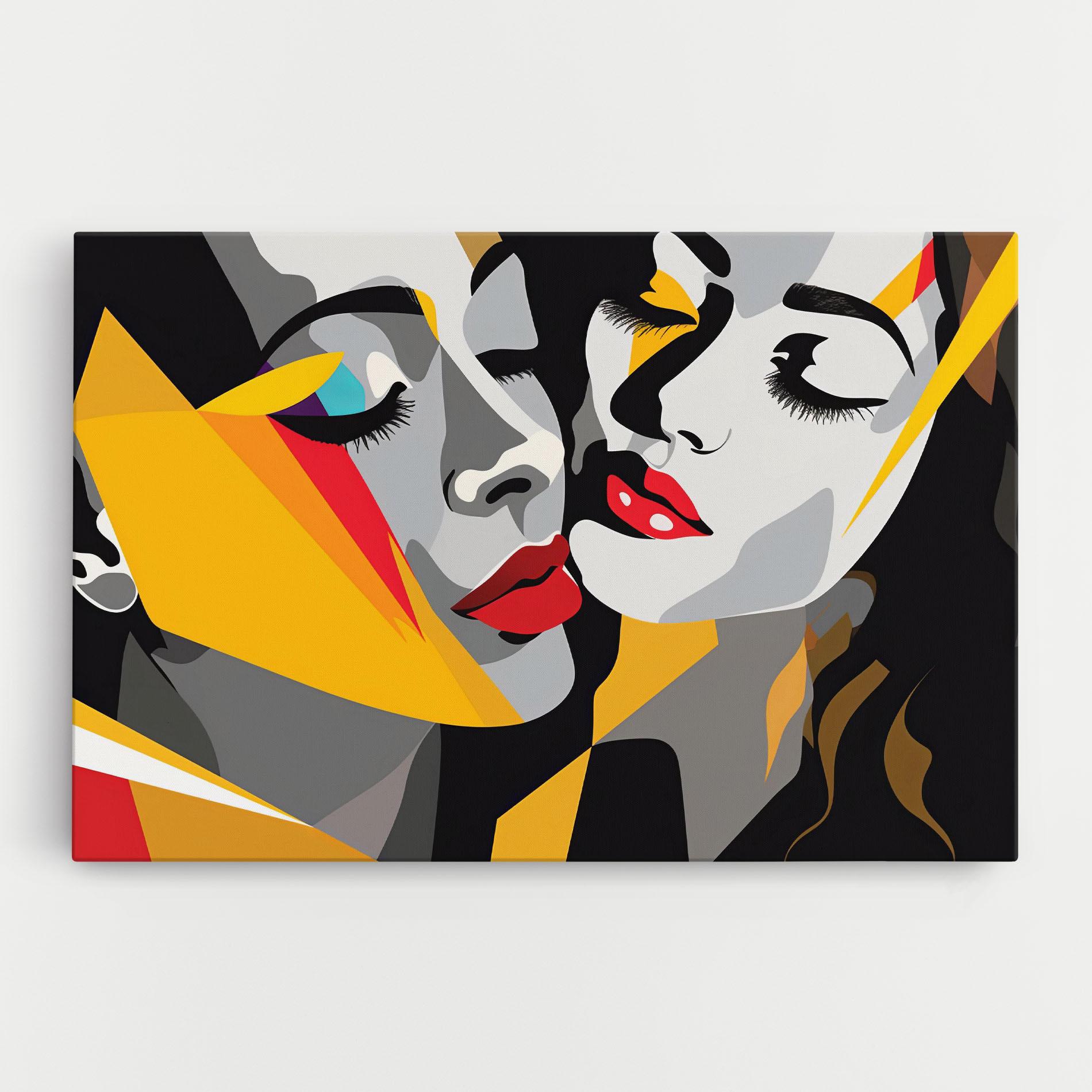 Vászonkép Dreamy Modern Female mockup 0