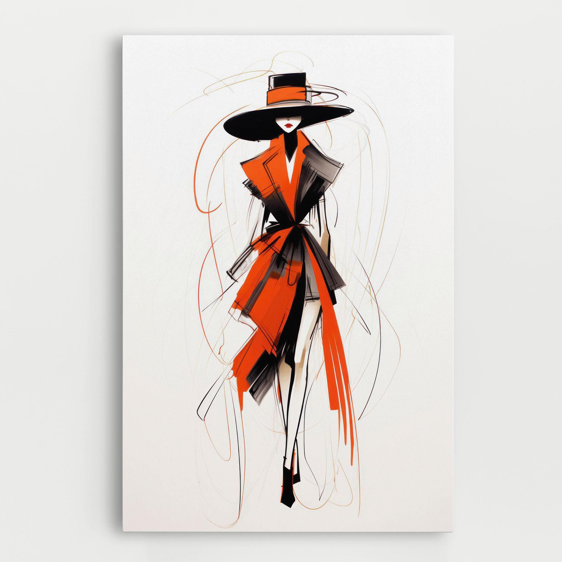 Vászonkép Handdrawn Doodle mockup 0