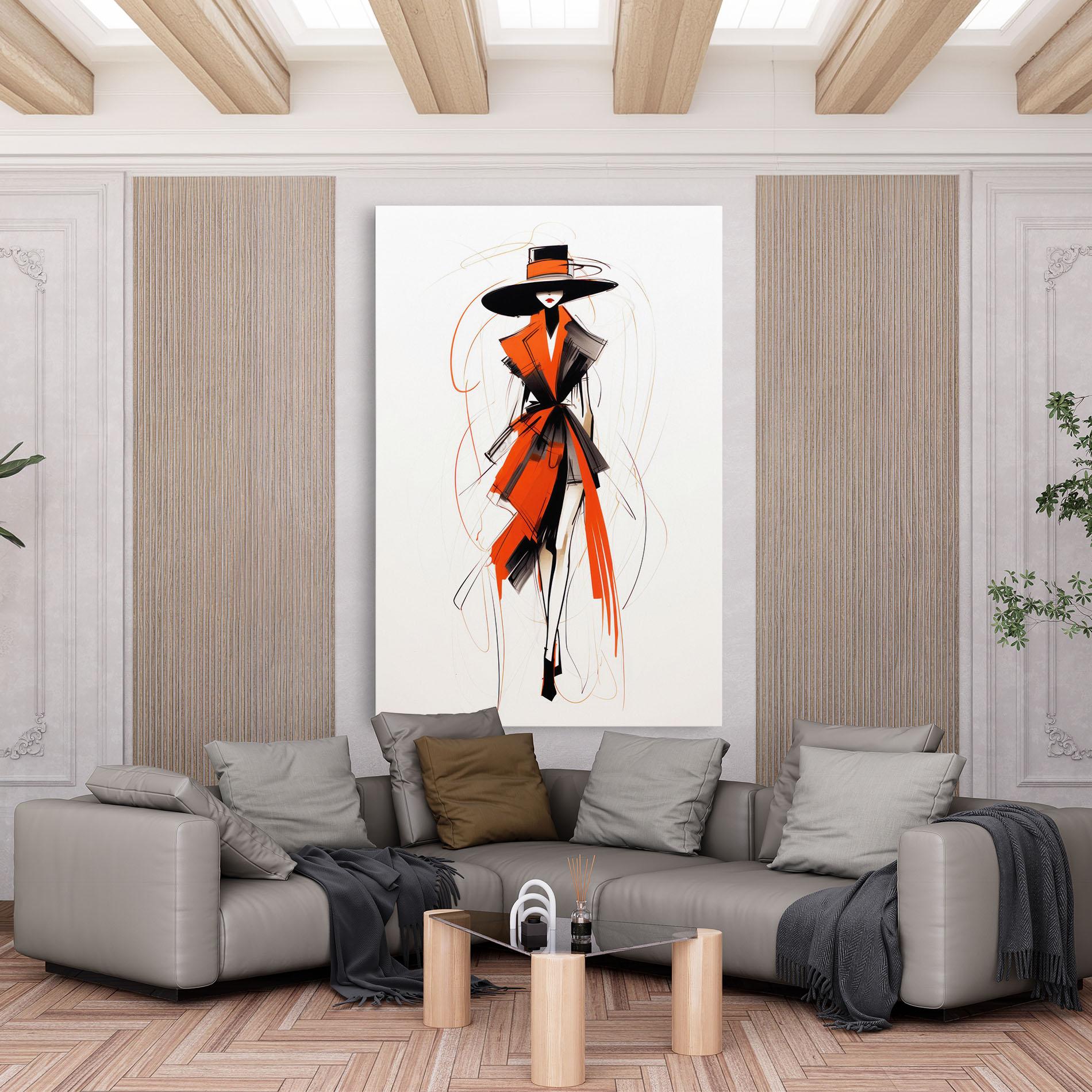 Vászonkép Handdrawn Doodle mockup 6