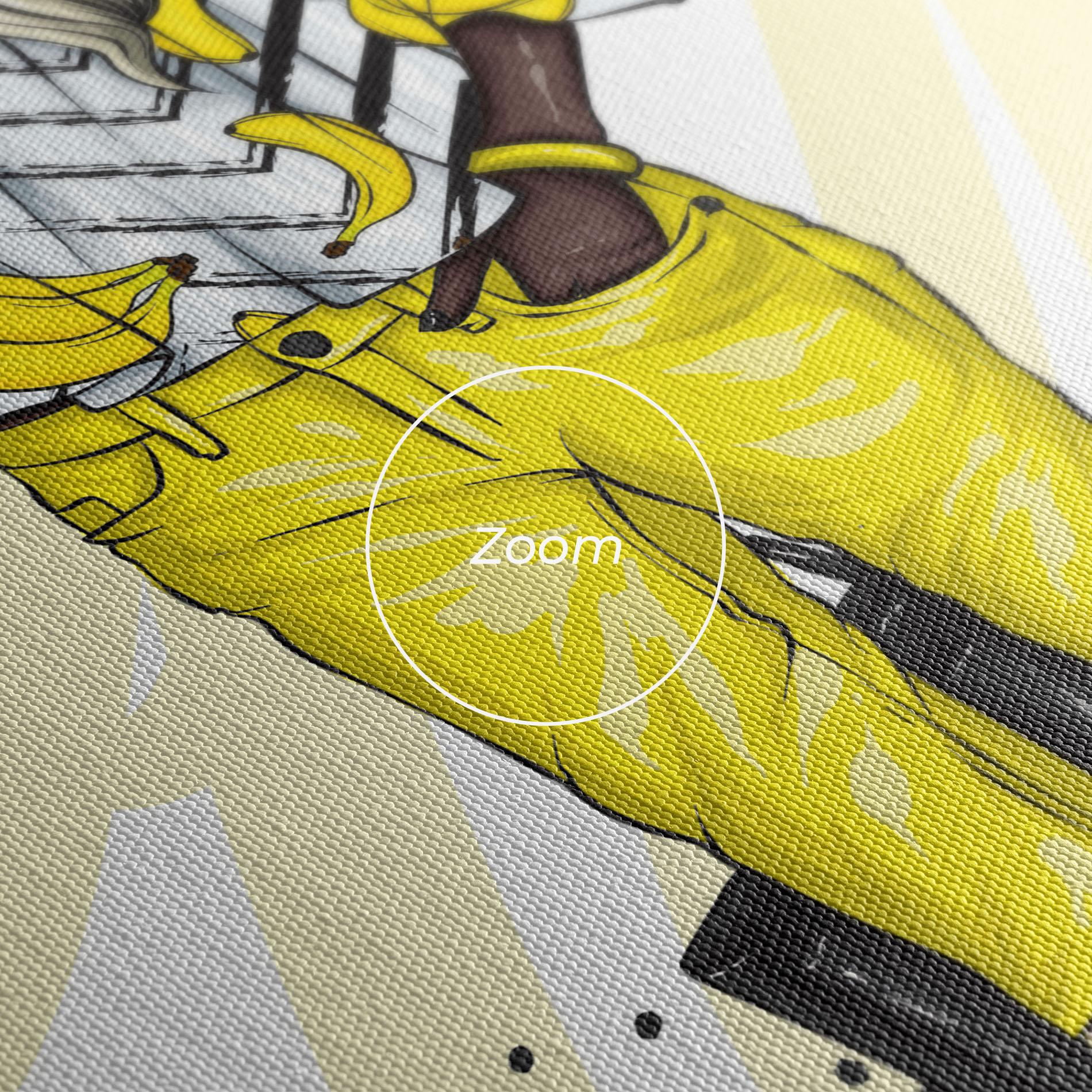 Vászonkép Banana Blouse mockup 3