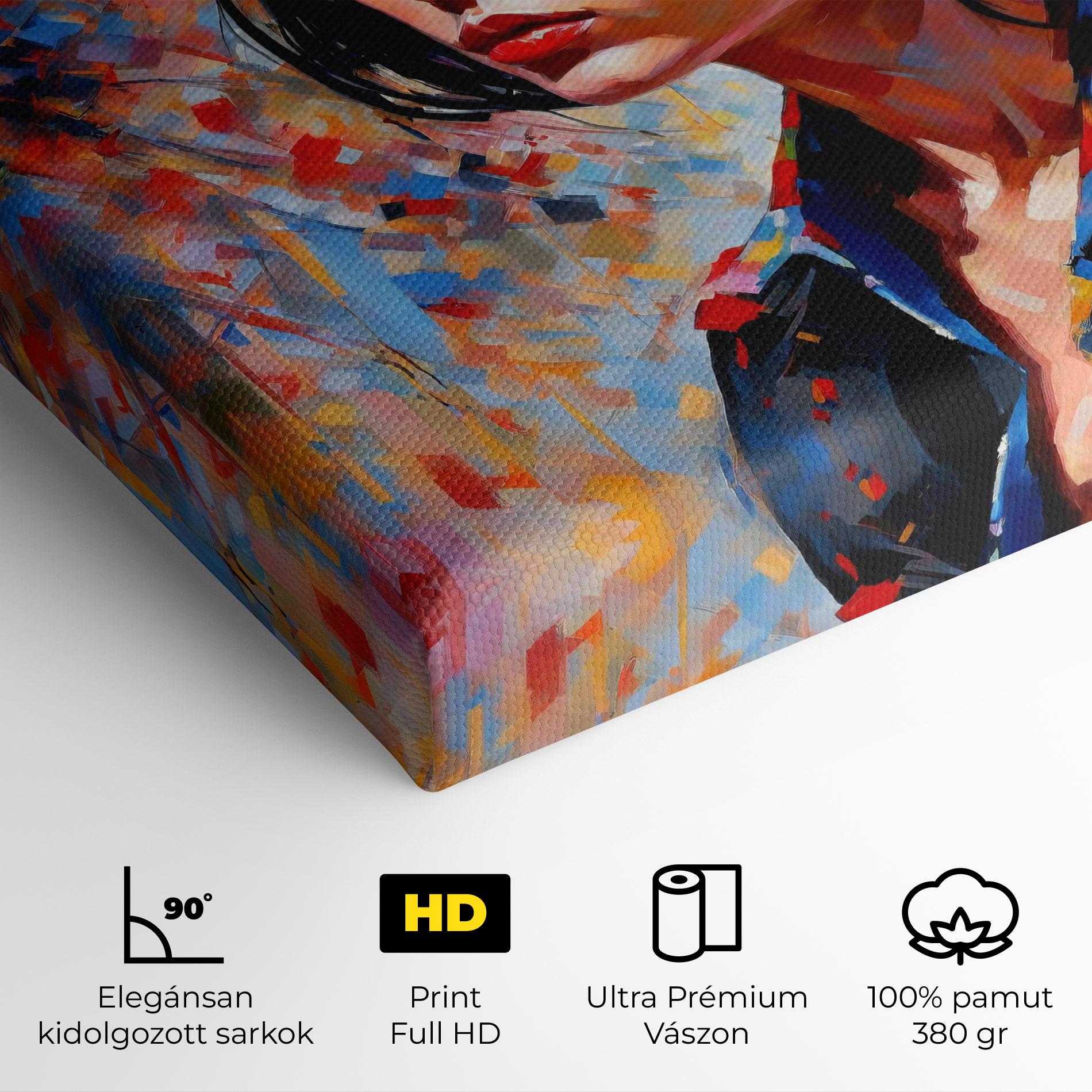 Vászonkép Beautiful Asian Woman mockup 4