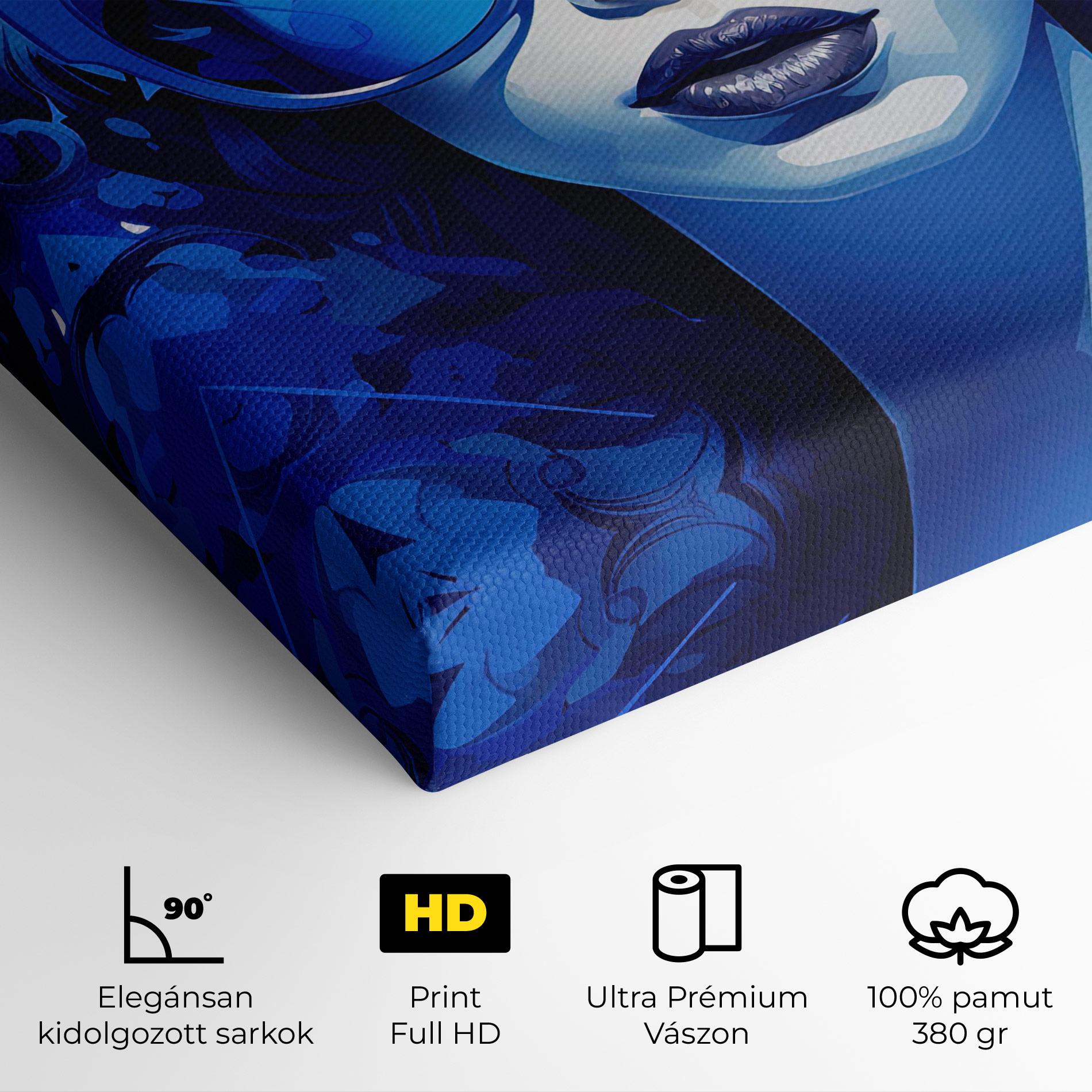 Vászonkép Big Blue Glasses mockup 4