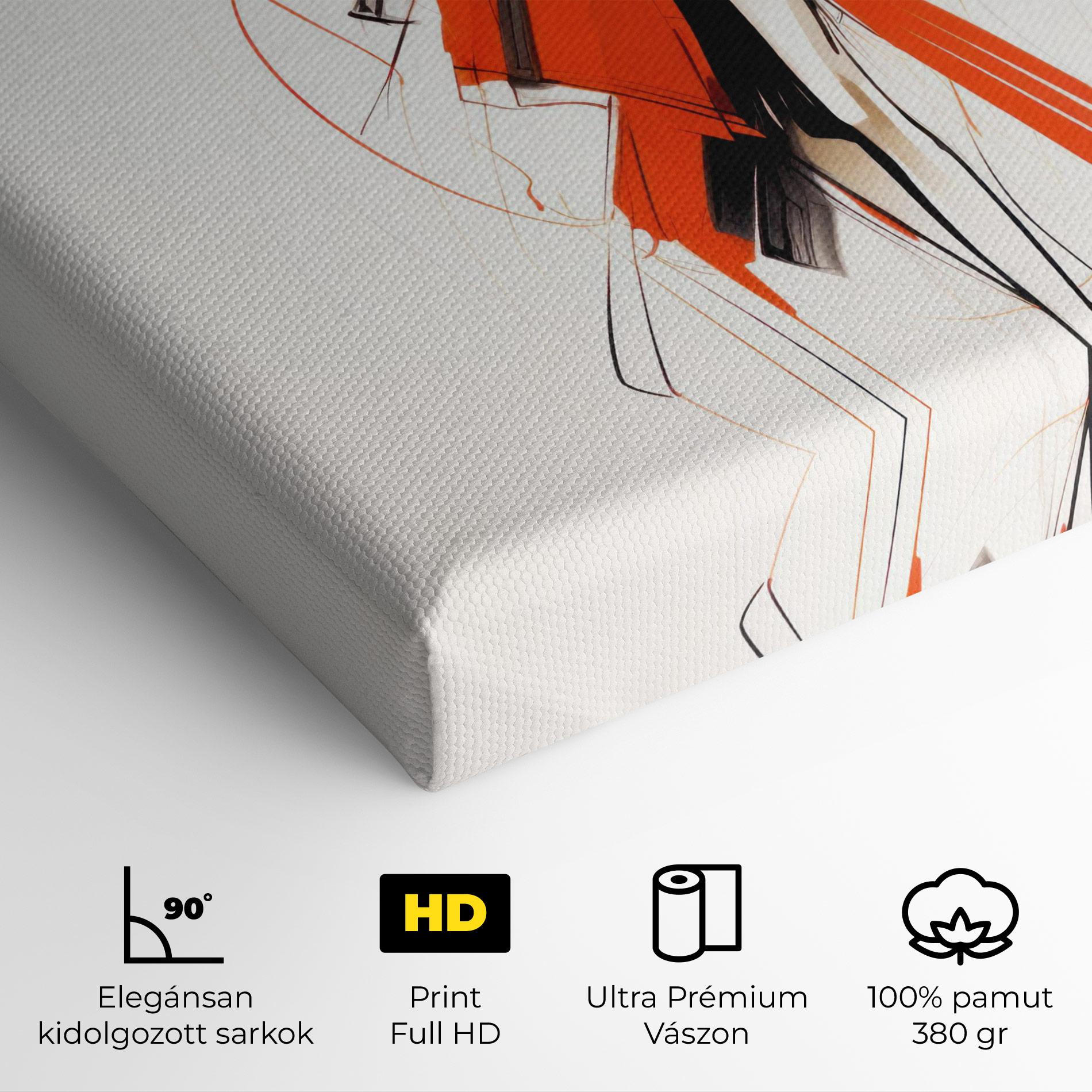 Vászonkép Handdrawn Doodle mockup 4