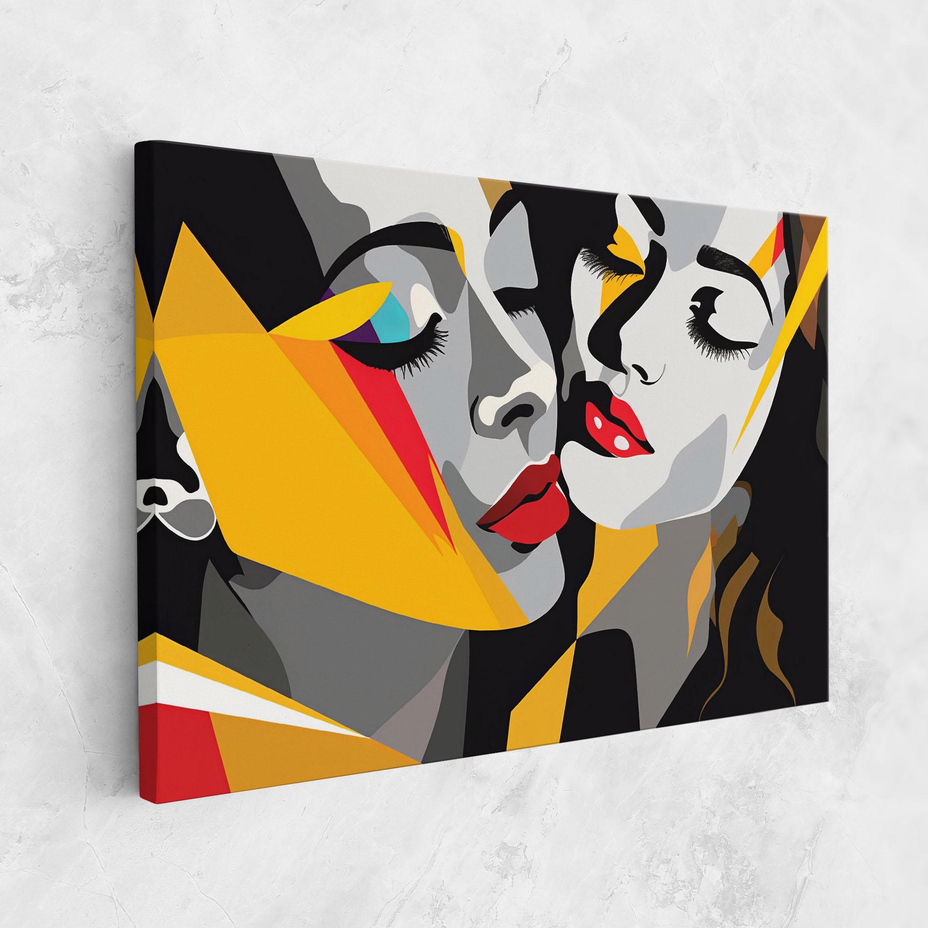 Vászonkép Dreamy Modern Female mockup 1