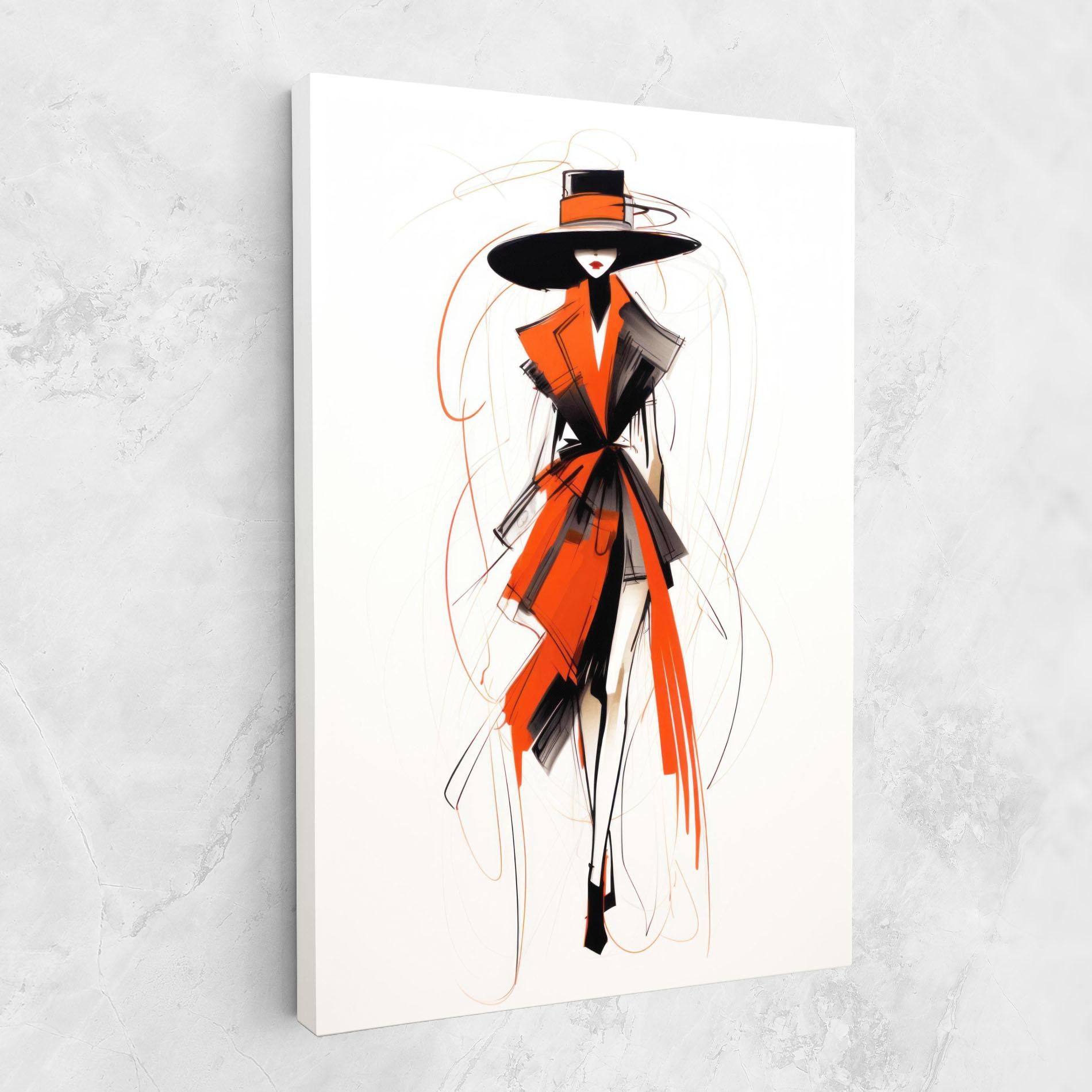 Vászonkép Handdrawn Doodle mockup 1